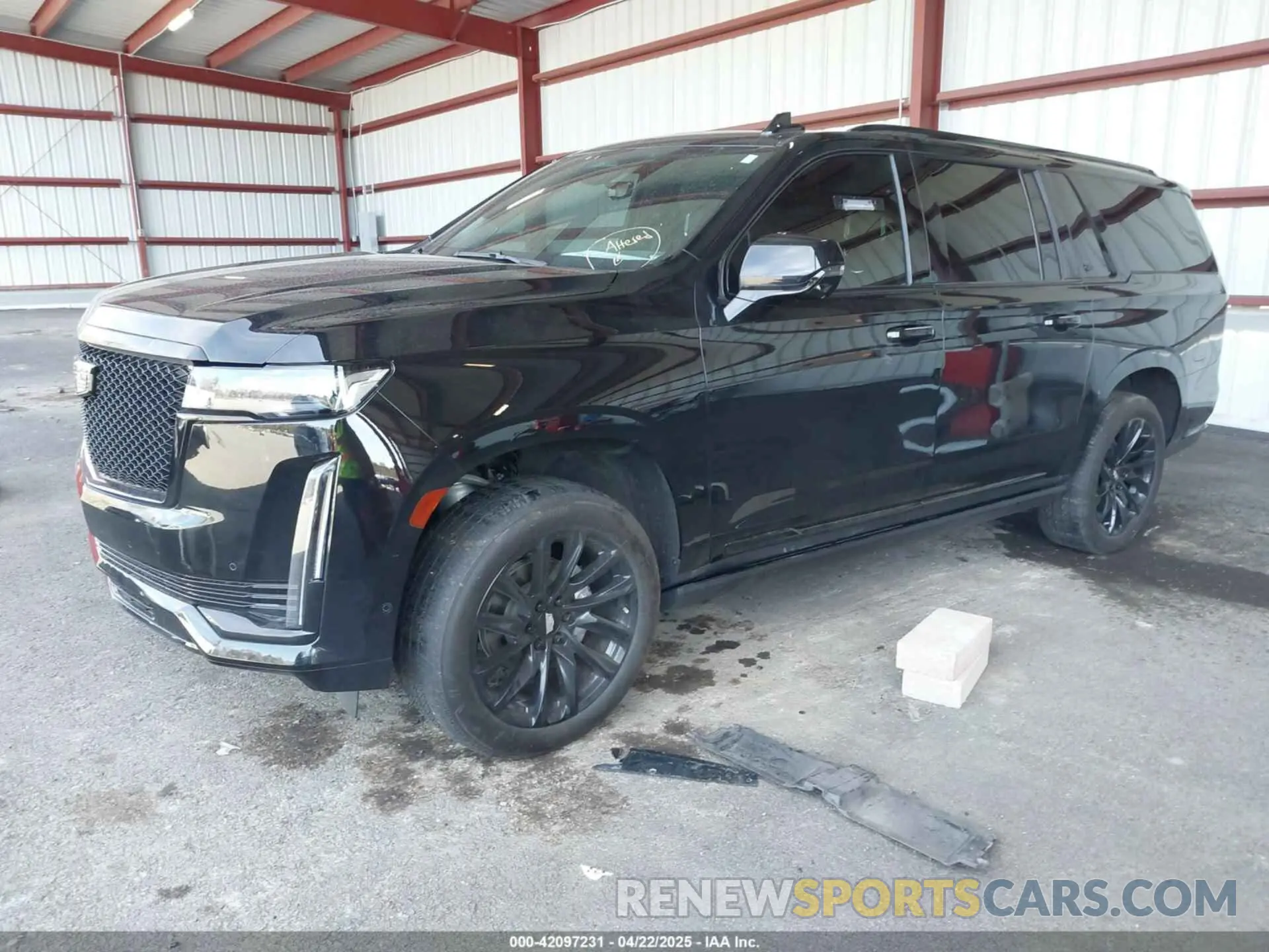 2 Photograph of a damaged car 1GYS4RKL8PR219829 CADILLAC ESCALADE ESV 2023