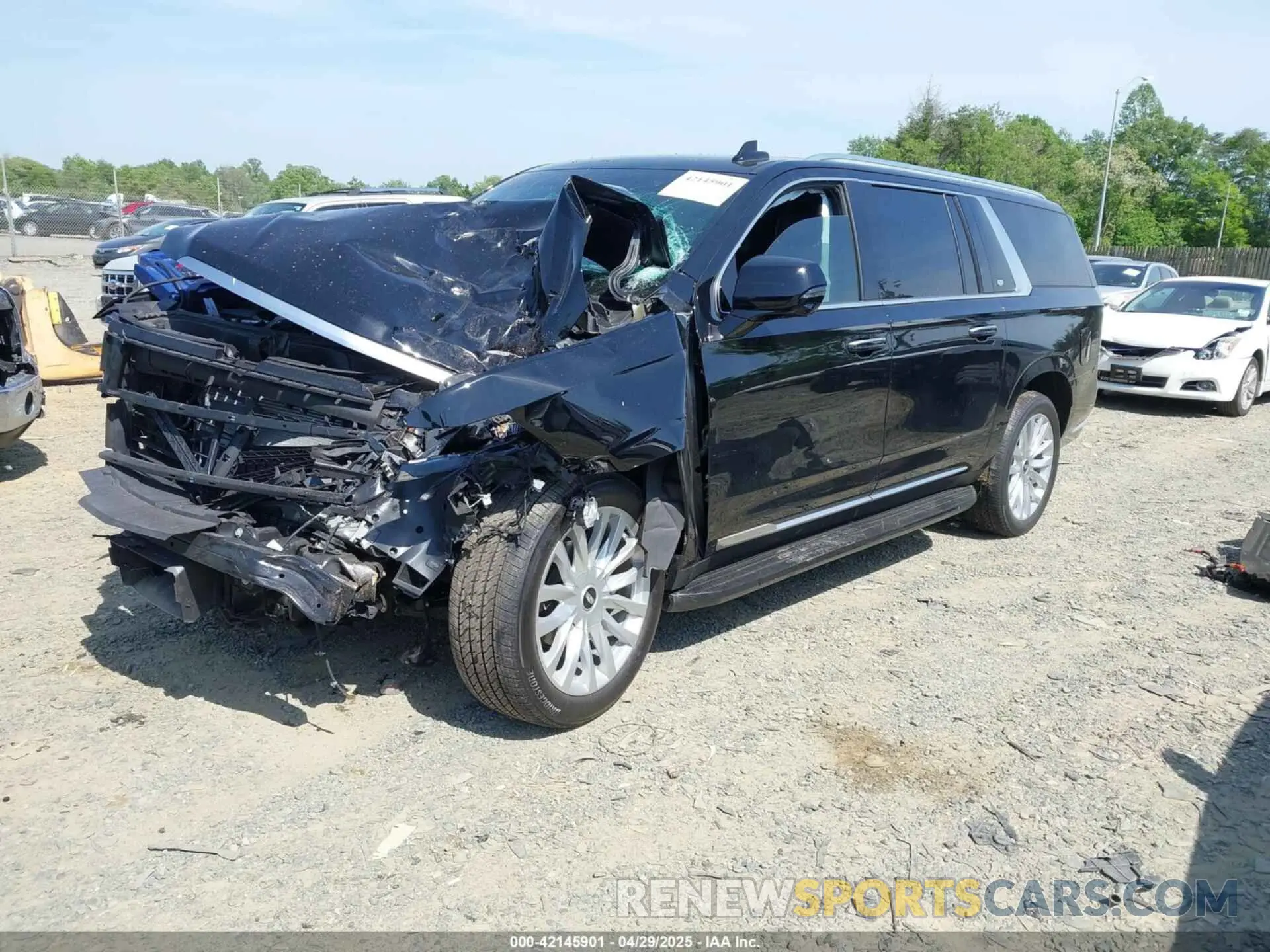 2 Photograph of a damaged car 1GYS4JKT9RR100899 CADILLAC ESCALADE ESV 2024