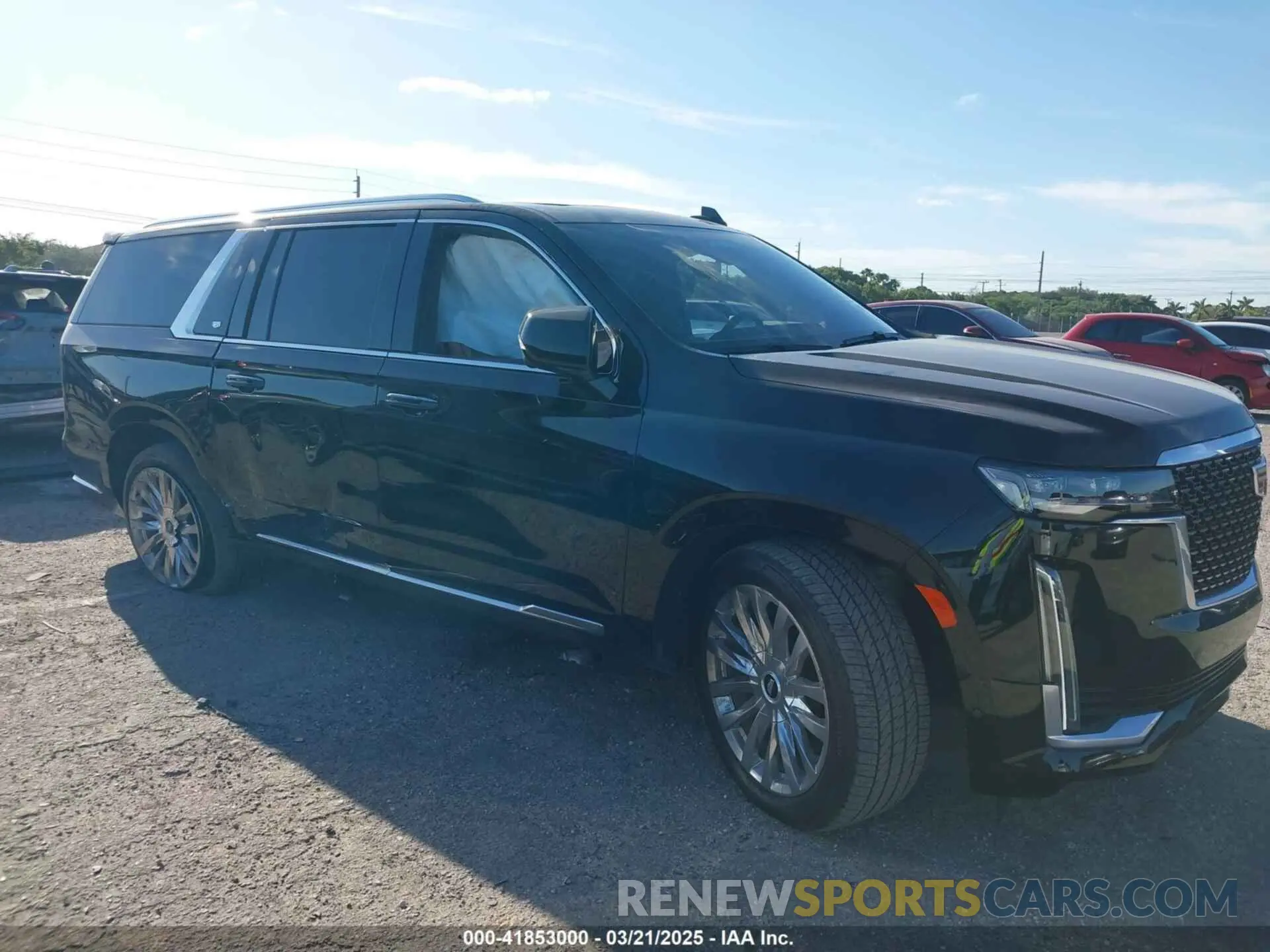 1 Photograph of a damaged car 1GYS4LKT5RR344092 CADILLAC ESCALADE ESV 2024