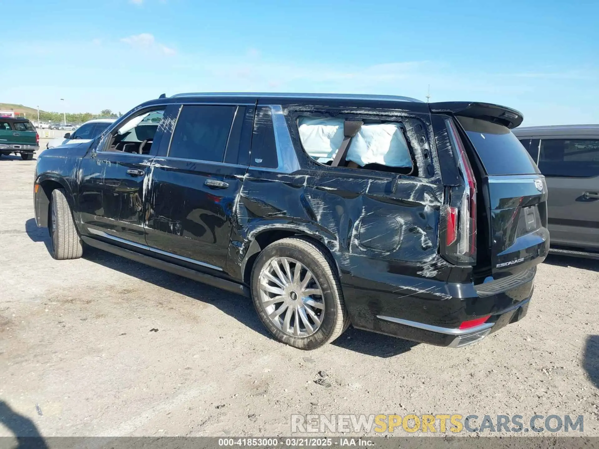 3 Photograph of a damaged car 1GYS4LKT5RR344092 CADILLAC ESCALADE ESV 2024