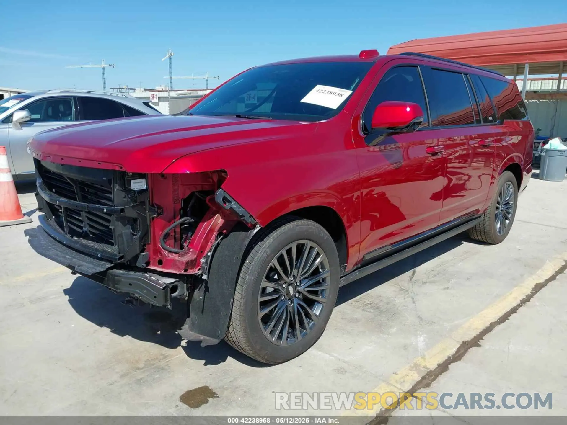 2 Photograph of a damaged car 1GYS8RRL3SR105112 CADILLAC ESCALADE ESV 2025