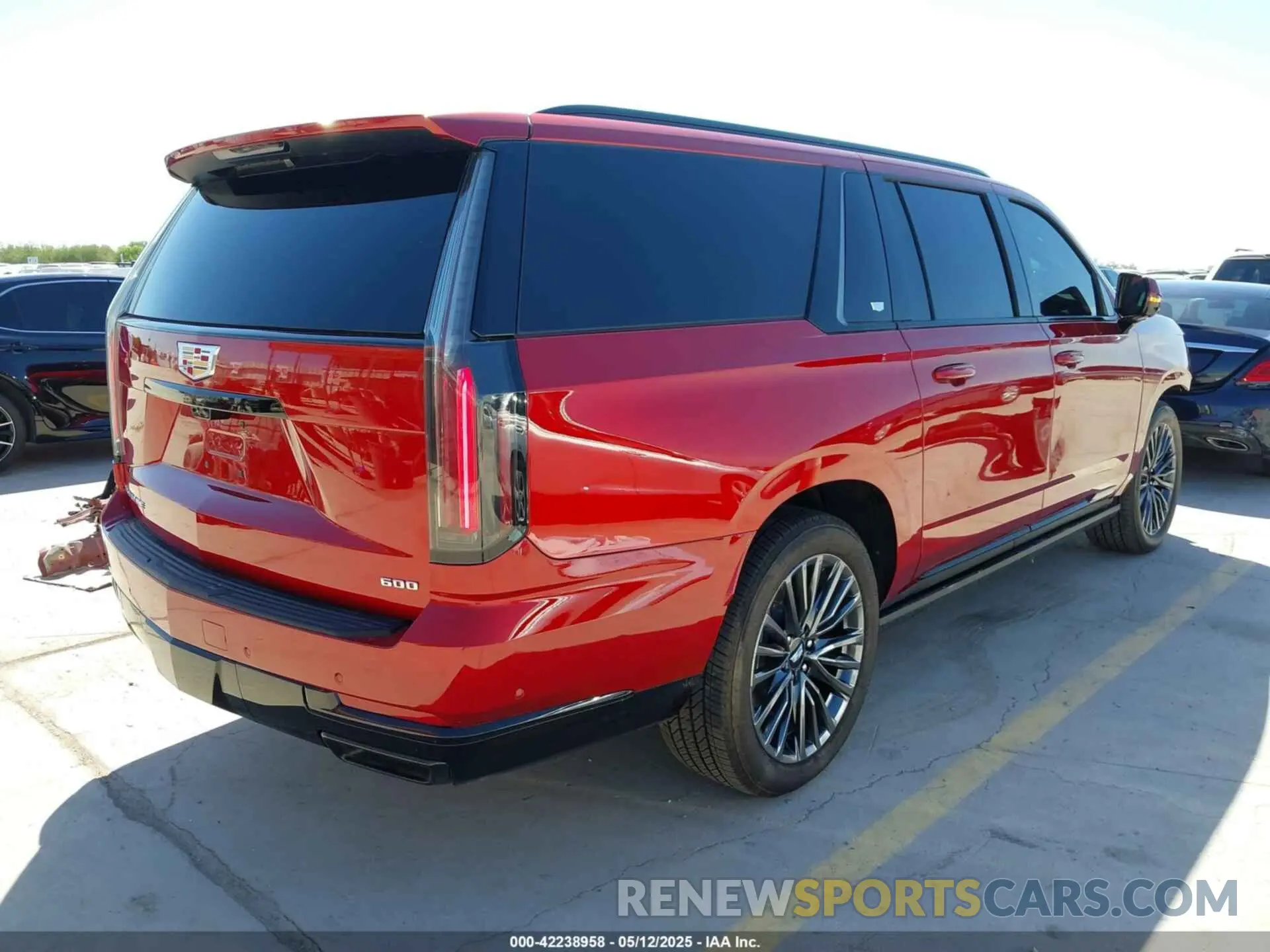 4 Photograph of a damaged car 1GYS8RRL3SR105112 CADILLAC ESCALADE ESV 2025