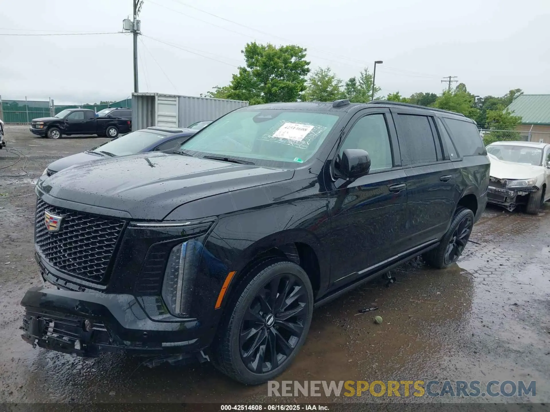 2 Photograph of a damaged car 1GYS9RRL8SR296118 CADILLAC ESCALADE ESV 2025