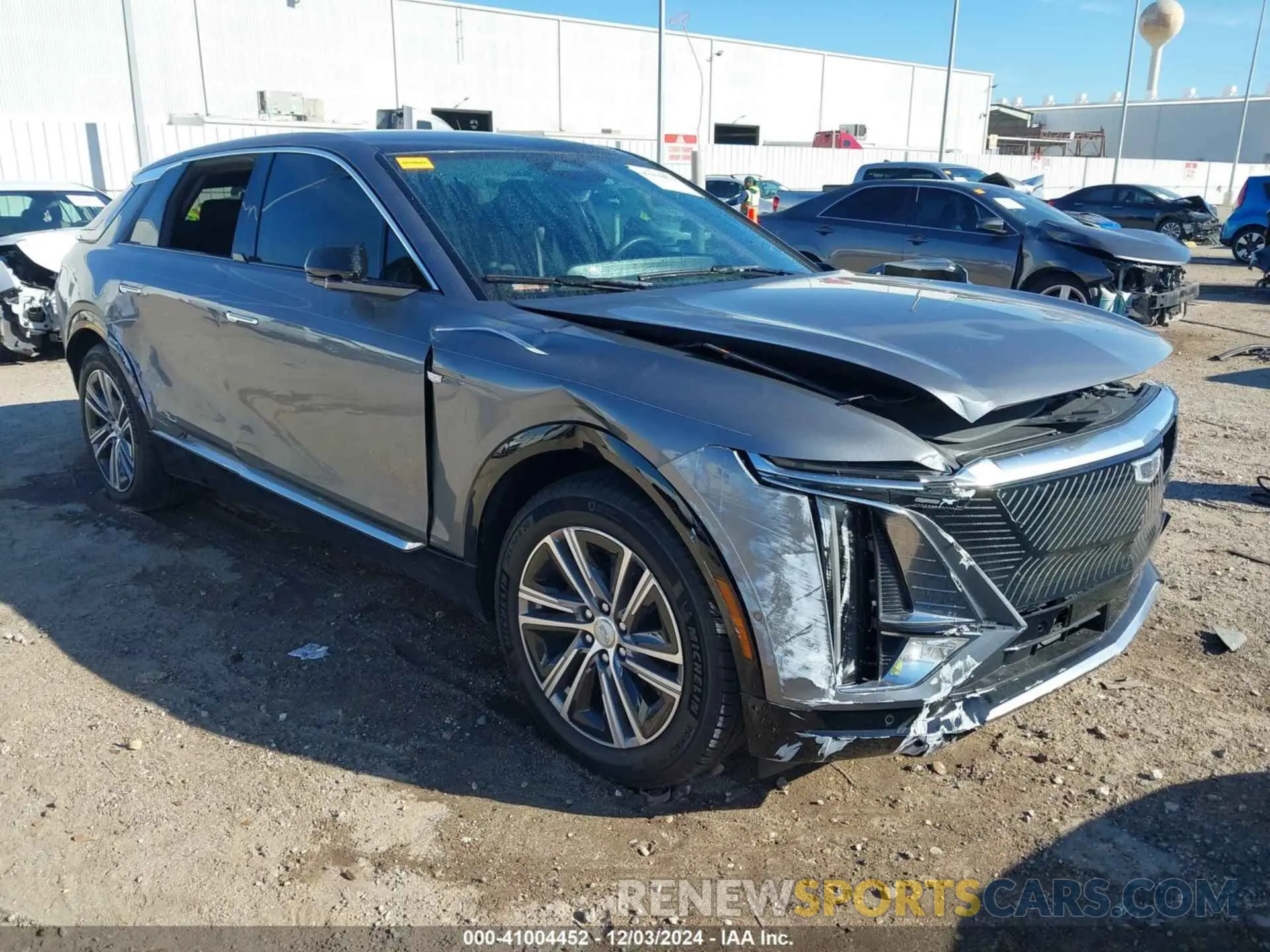 1 Photograph of a damaged car 1GYKPMRK4PZ001099 CADILLAC LYRIQ 2023