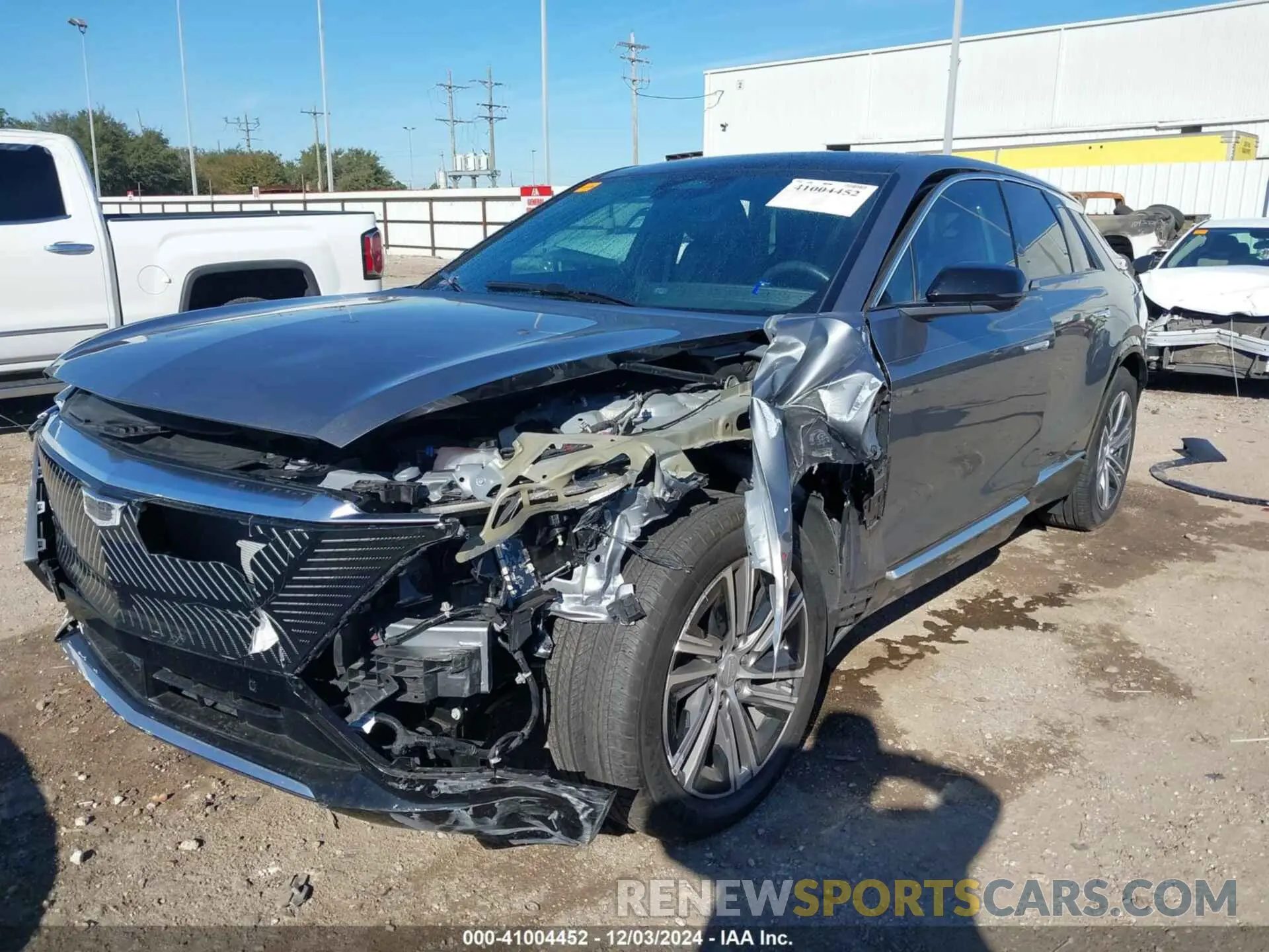 2 Photograph of a damaged car 1GYKPMRK4PZ001099 CADILLAC LYRIQ 2023
