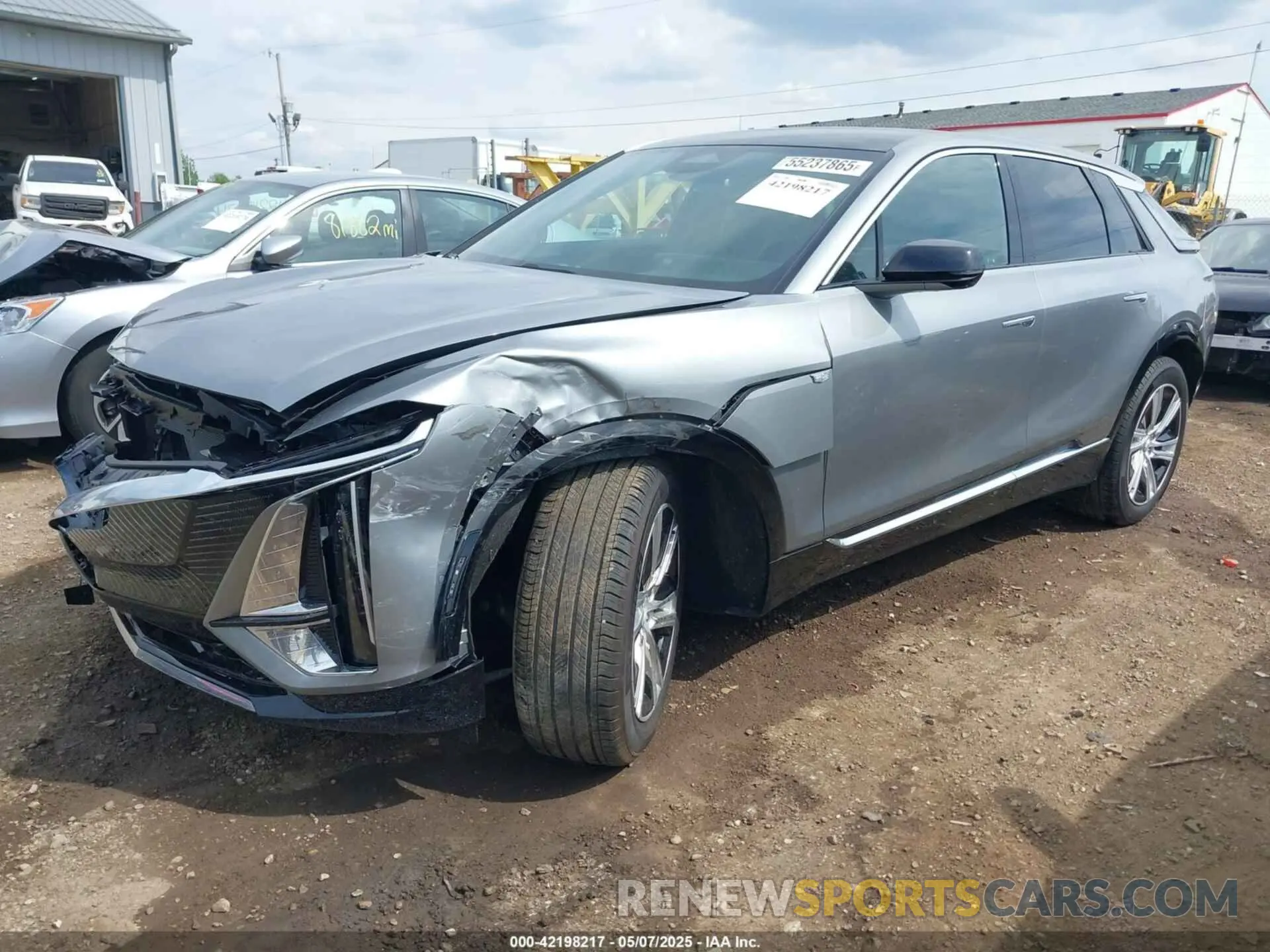 2 Photograph of a damaged car 1GYKPMRK4RZ129930 CADILLAC LYRIQ 2024