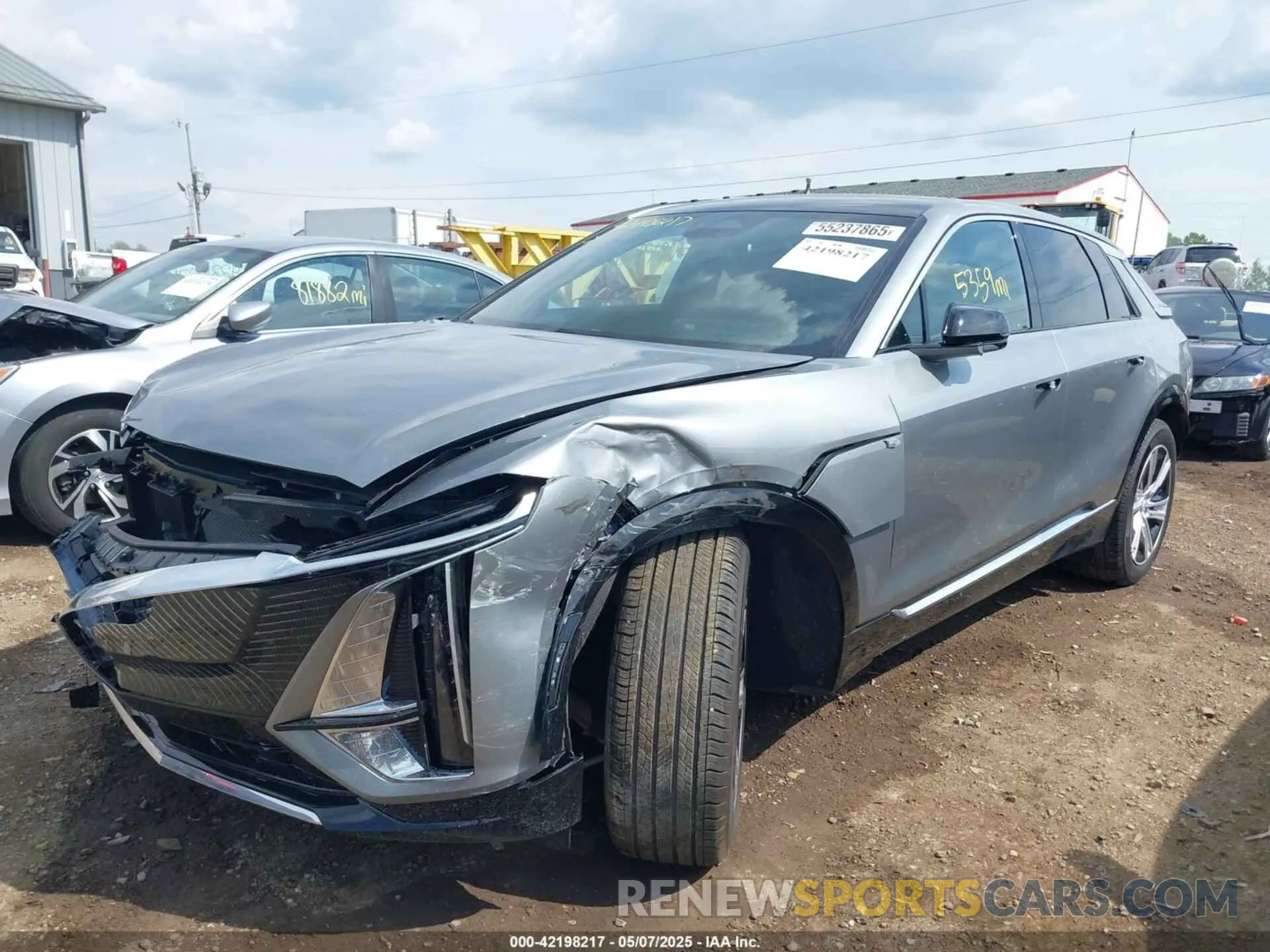 6 Photograph of a damaged car 1GYKPMRK4RZ129930 CADILLAC LYRIQ 2024