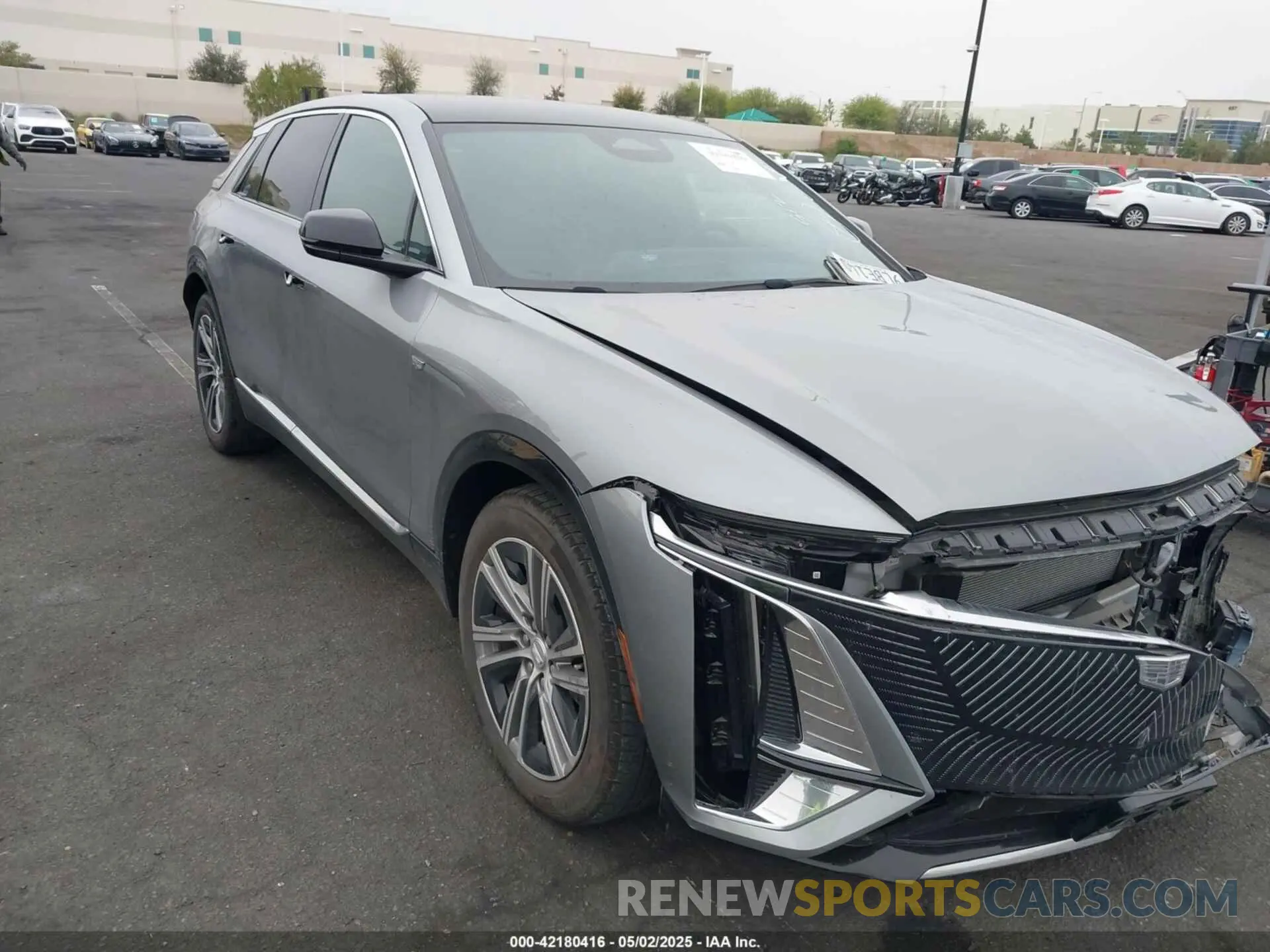 1 Photograph of a damaged car 1GYKPPRK1RZ109216 CADILLAC LYRIQ 2024