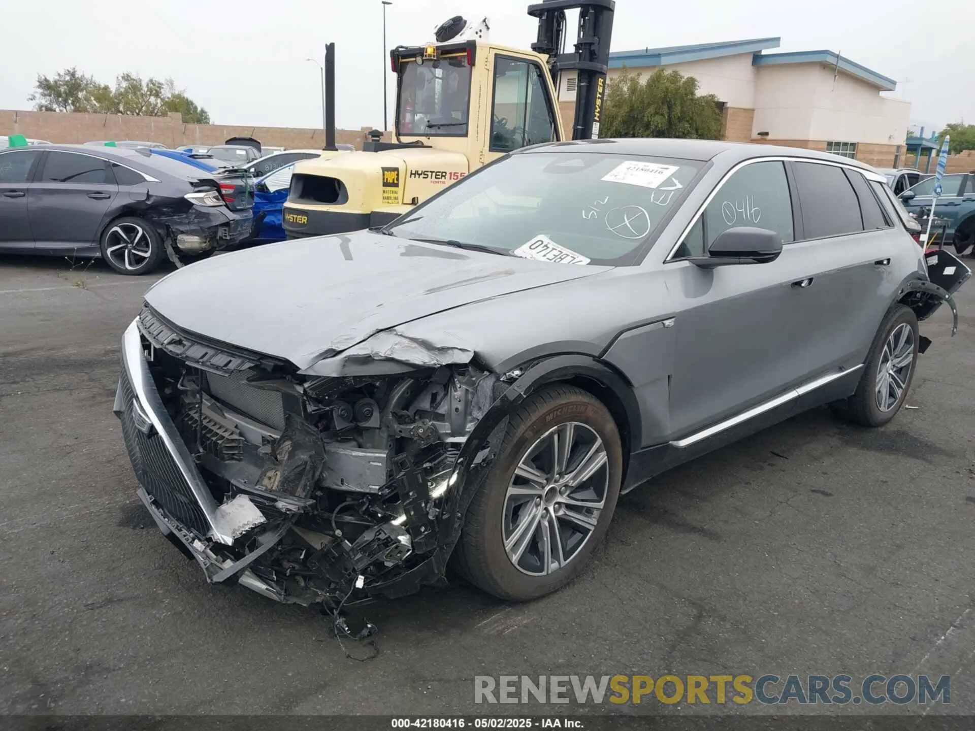 2 Photograph of a damaged car 1GYKPPRK1RZ109216 CADILLAC LYRIQ 2024