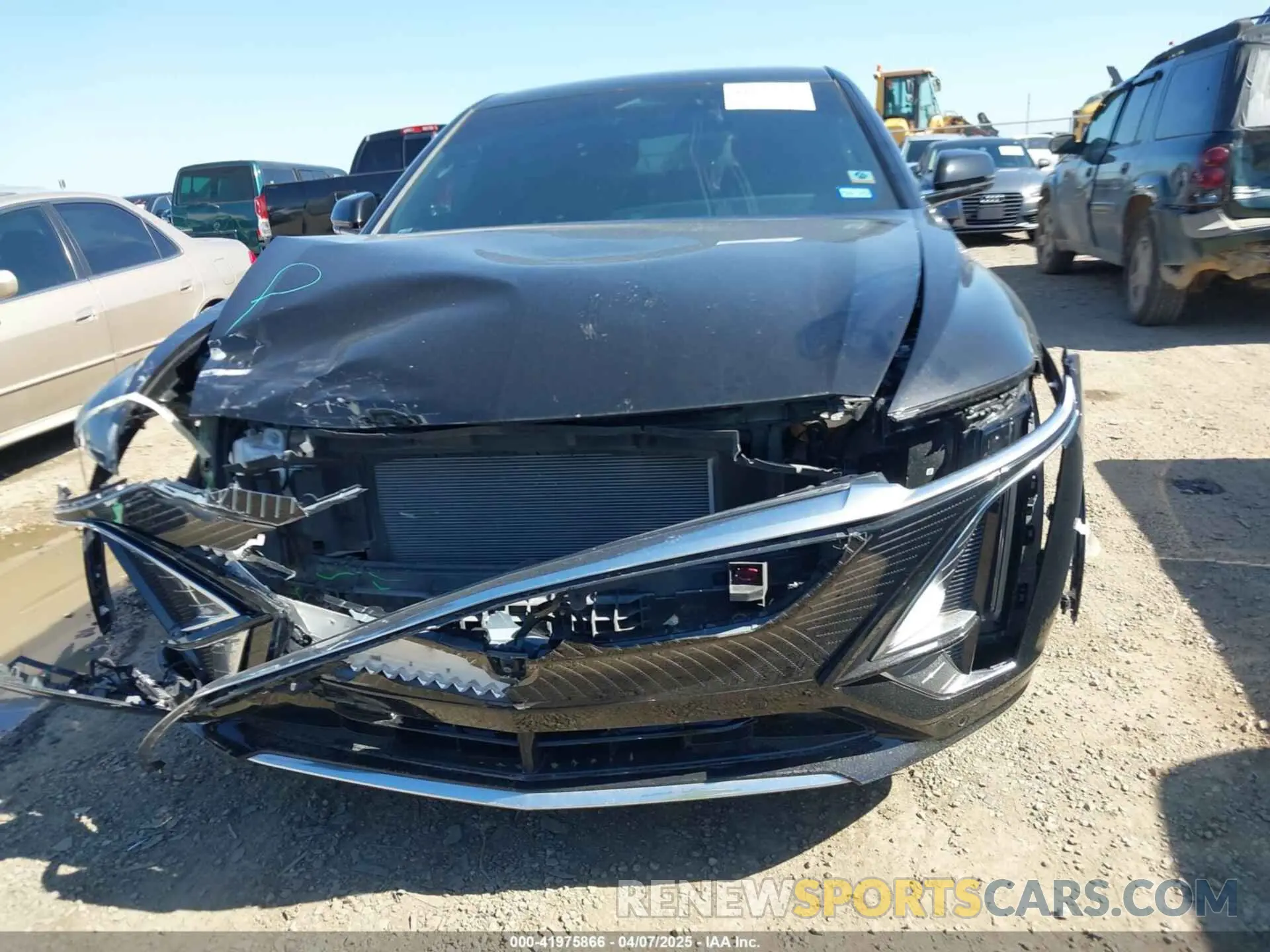 12 Photograph of a damaged car 1GYKPPRK9RZ101820 CADILLAC LYRIQ 2024