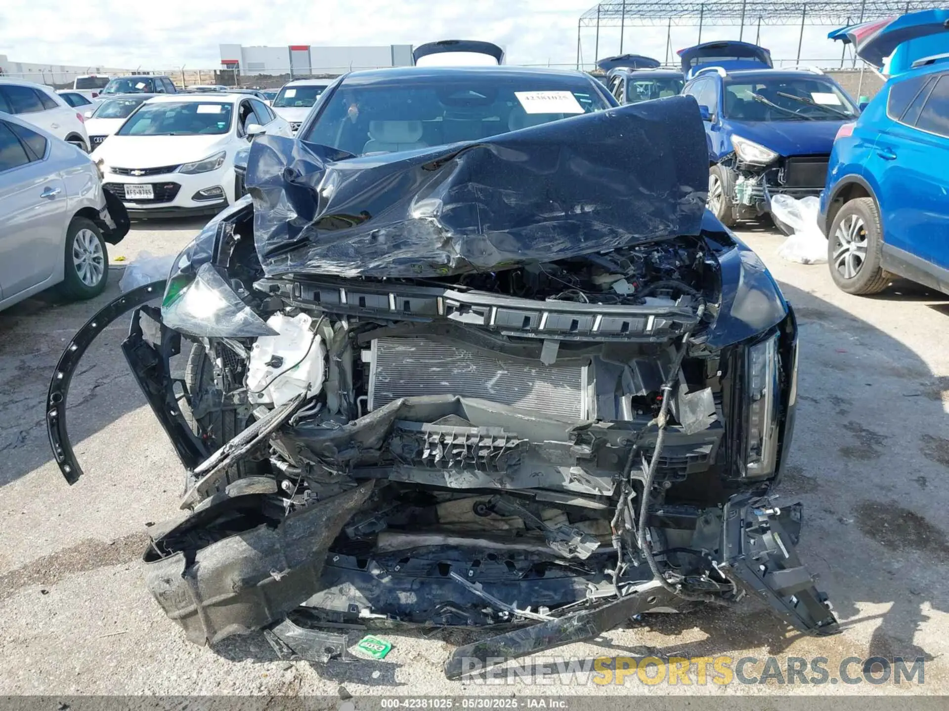 12 Photograph of a damaged car 1GYKPRRK2RZ111553 CADILLAC LYRIQ 2024