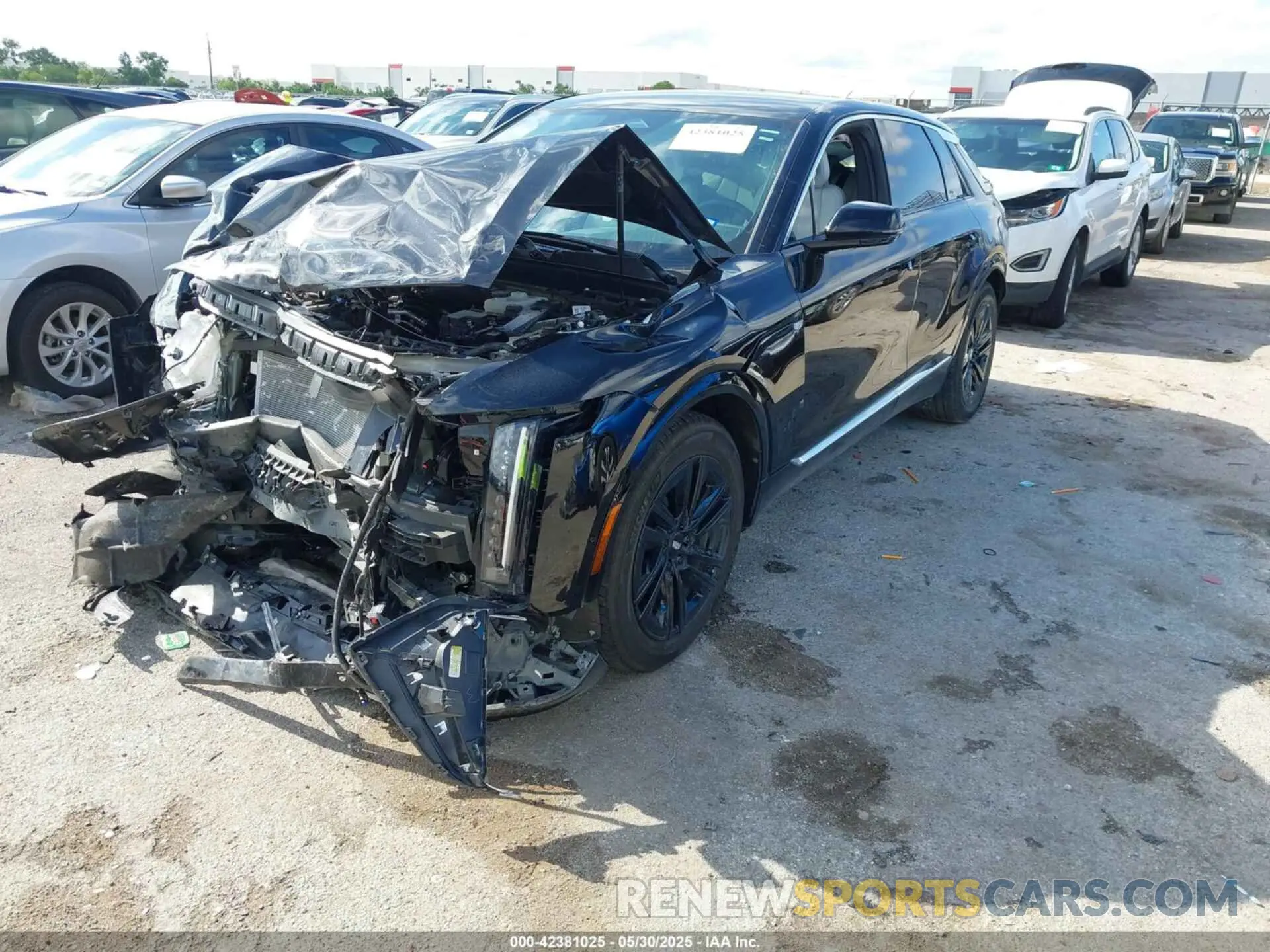 2 Photograph of a damaged car 1GYKPRRK2RZ111553 CADILLAC LYRIQ 2024