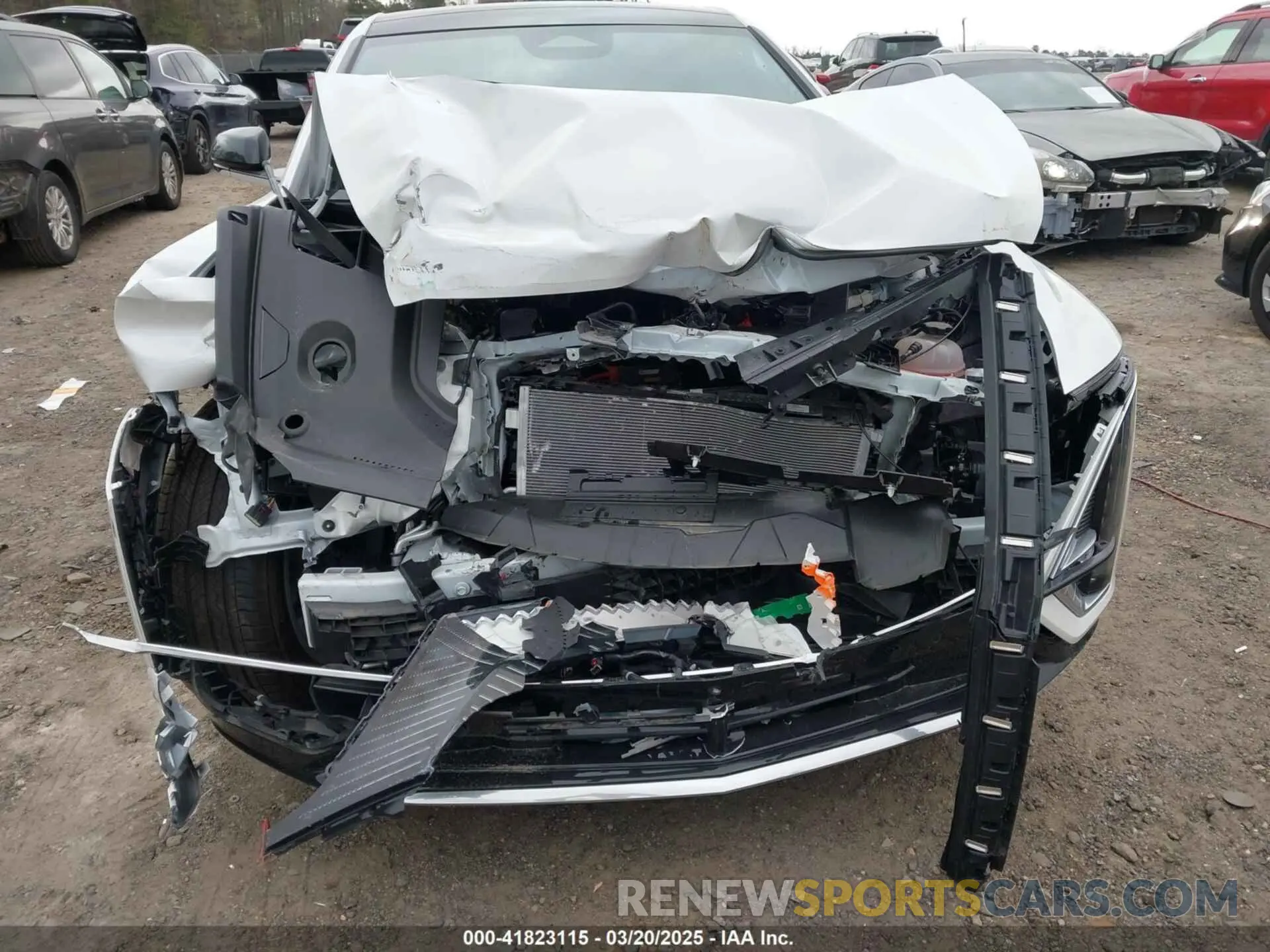 6 Photograph of a damaged car 1GYKPRRK7RZ116943 CADILLAC LYRIQ 2024