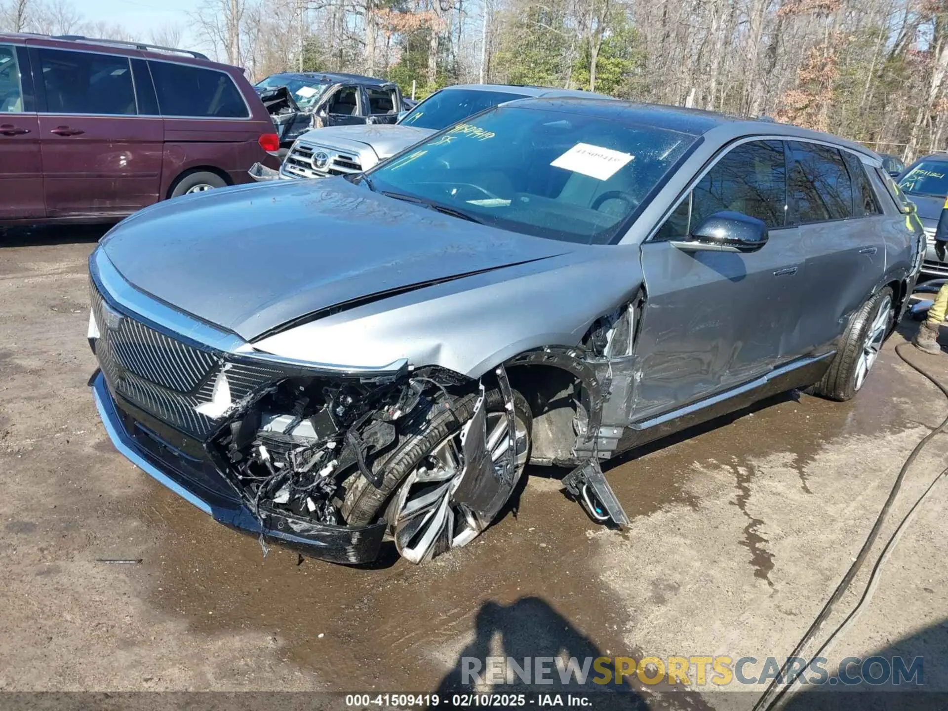 2 Photograph of a damaged car 1GYKPSRL3RZ107978 CADILLAC LYRIQ 2024