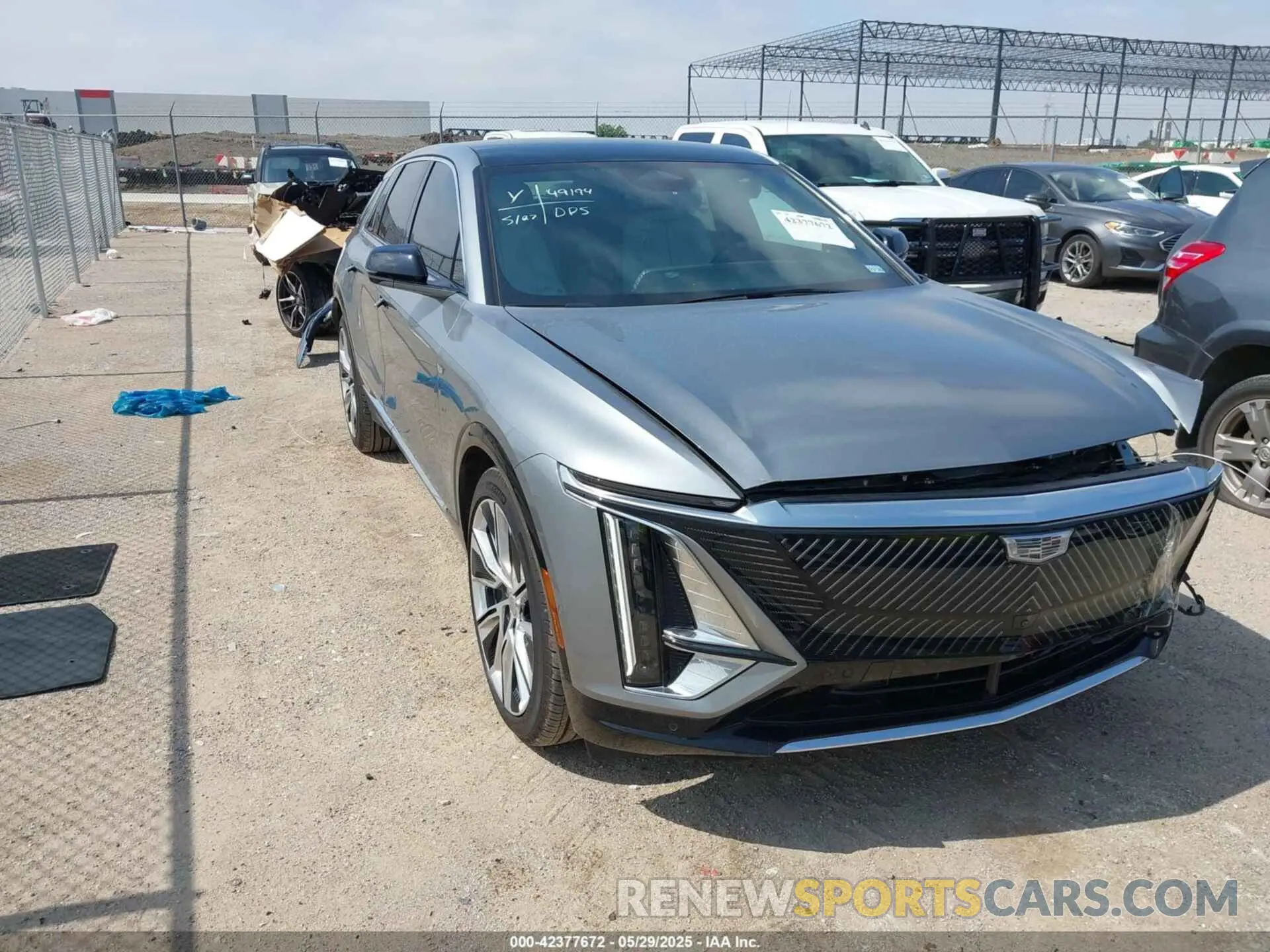 1 Photograph of a damaged car 1GYKPSRLXRZ120713 CADILLAC LYRIQ 2024