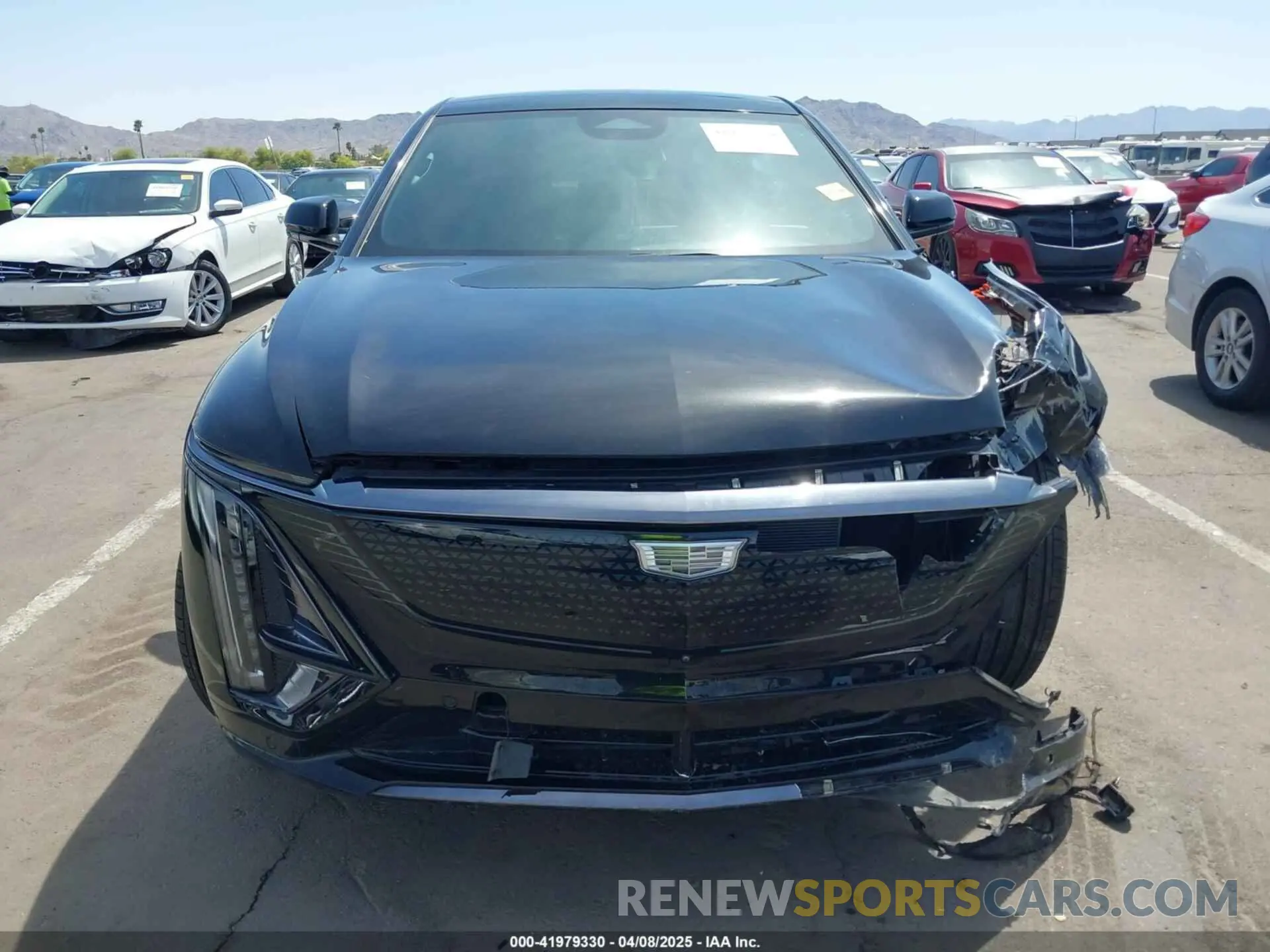 12 Photograph of a damaged car 1GYKPVRK6RZ131099 CADILLAC LYRIQ 2024