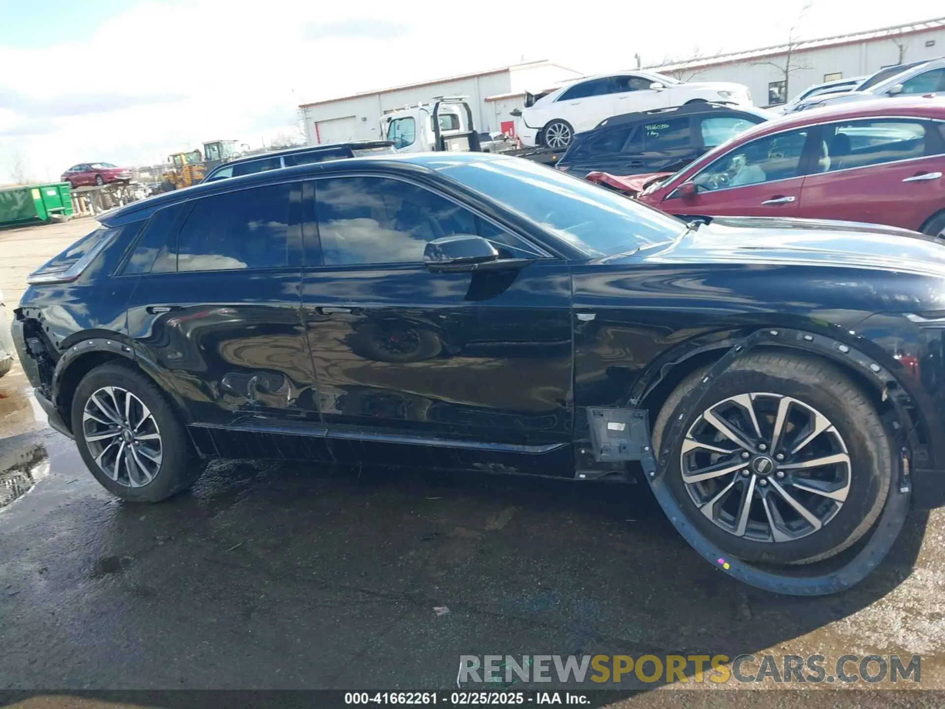 13 Photograph of a damaged car 1GYKPVRL9RZ111390 CADILLAC LYRIQ 2024