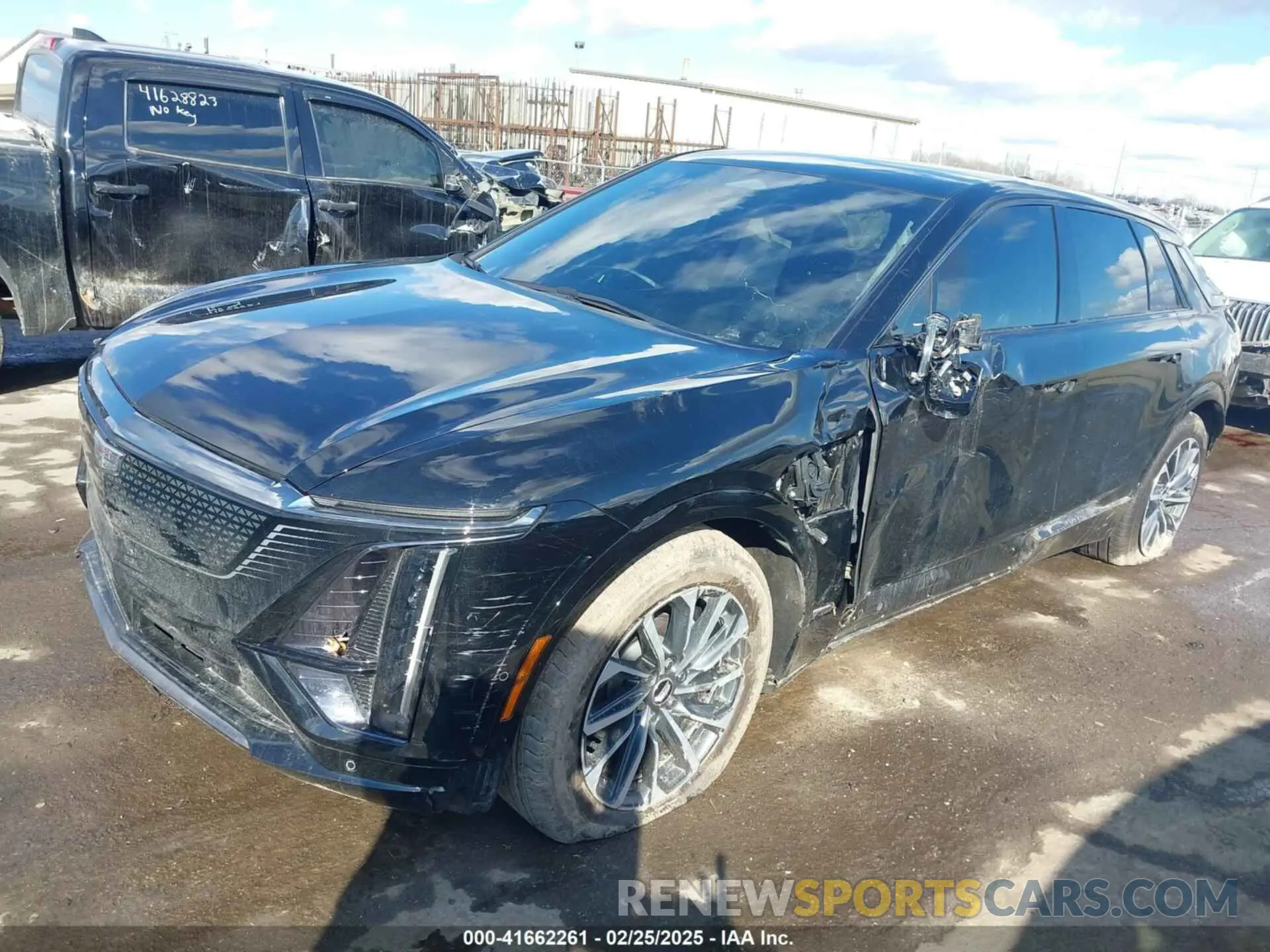 2 Photograph of a damaged car 1GYKPVRL9RZ111390 CADILLAC LYRIQ 2024
