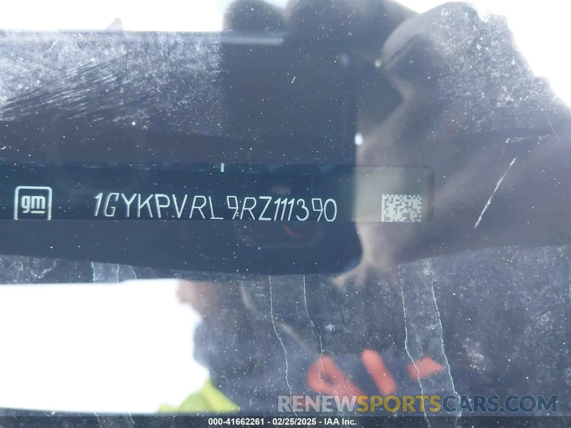 9 Photograph of a damaged car 1GYKPVRL9RZ111390 CADILLAC LYRIQ 2024