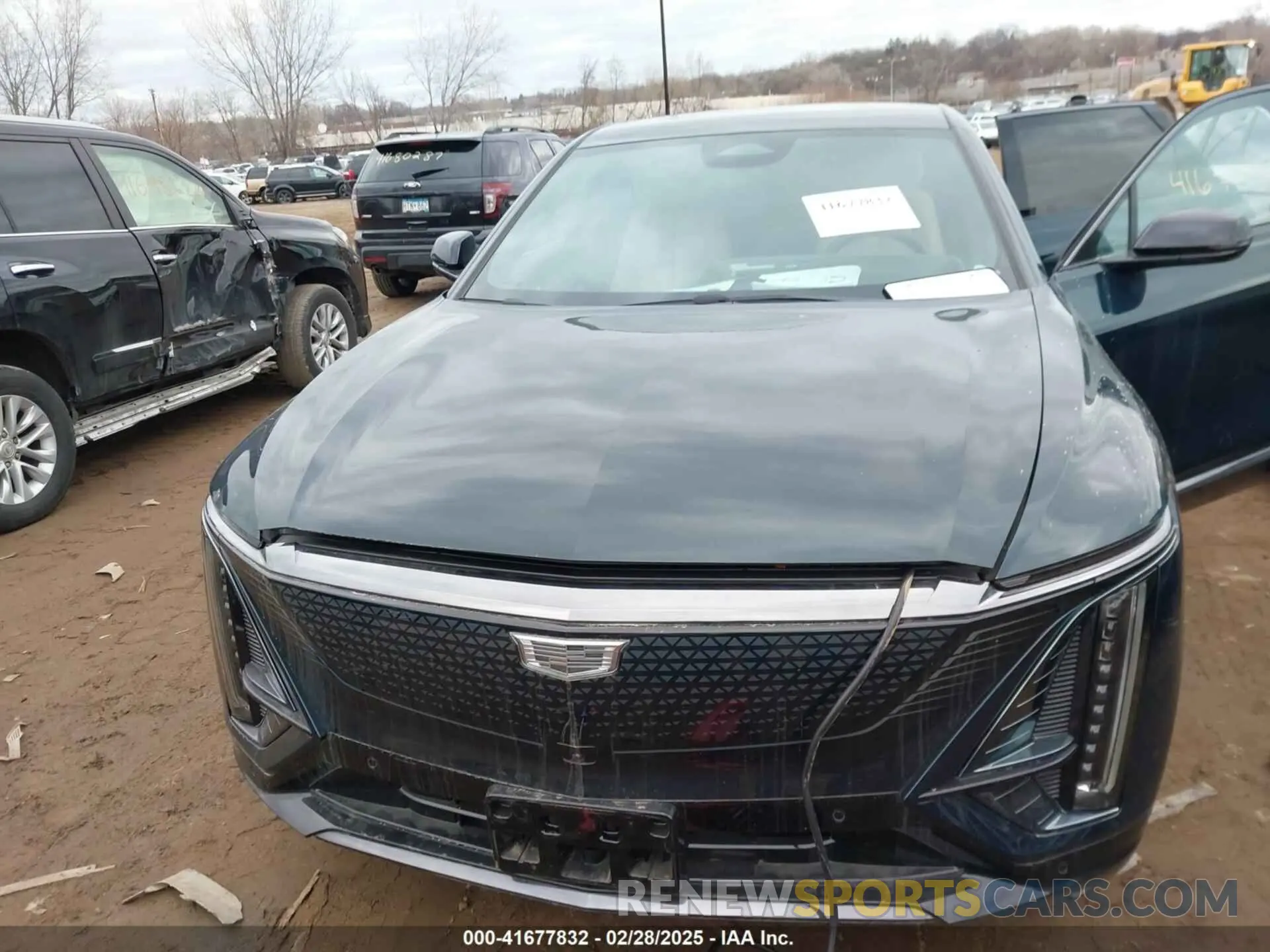 13 Photograph of a damaged car 1GYKPWRL6RZ112244 CADILLAC LYRIQ 2024