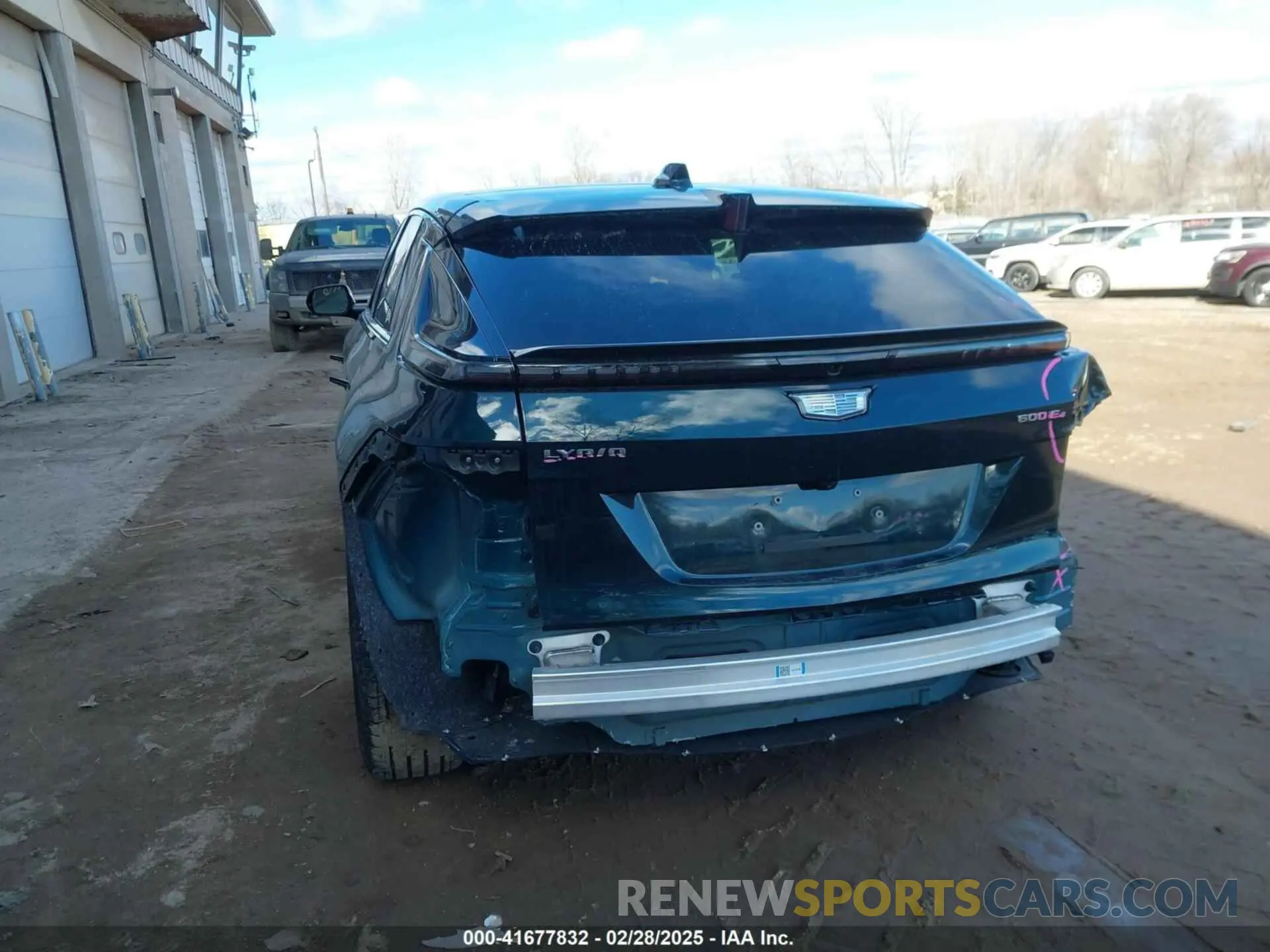 6 Photograph of a damaged car 1GYKPWRL6RZ112244 CADILLAC LYRIQ 2024