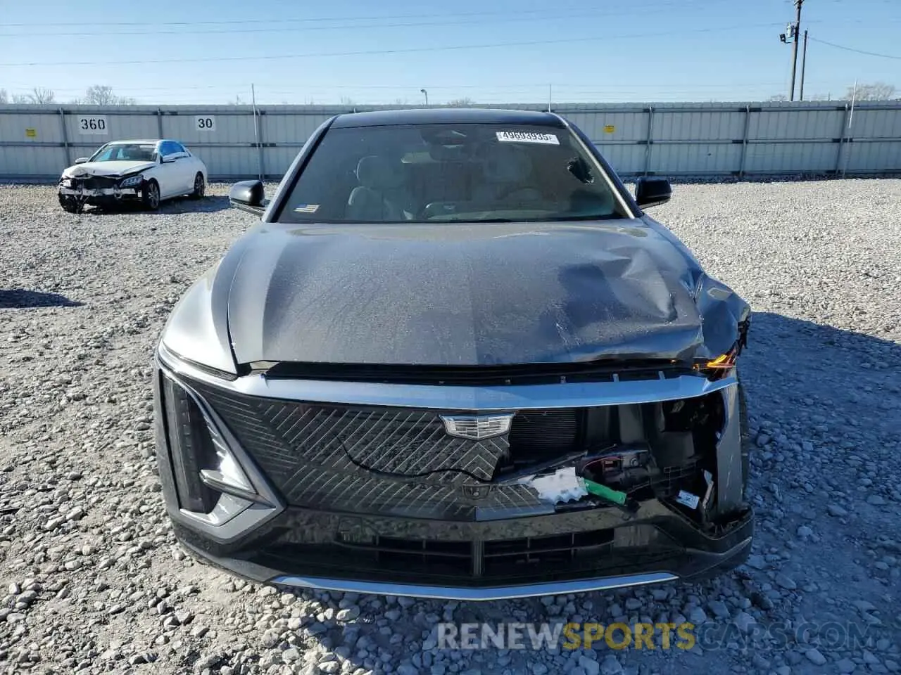 5 Photograph of a damaged car 1GYKPMRK0PZ001018 CADILLAC LYRIQ LUXU 2023