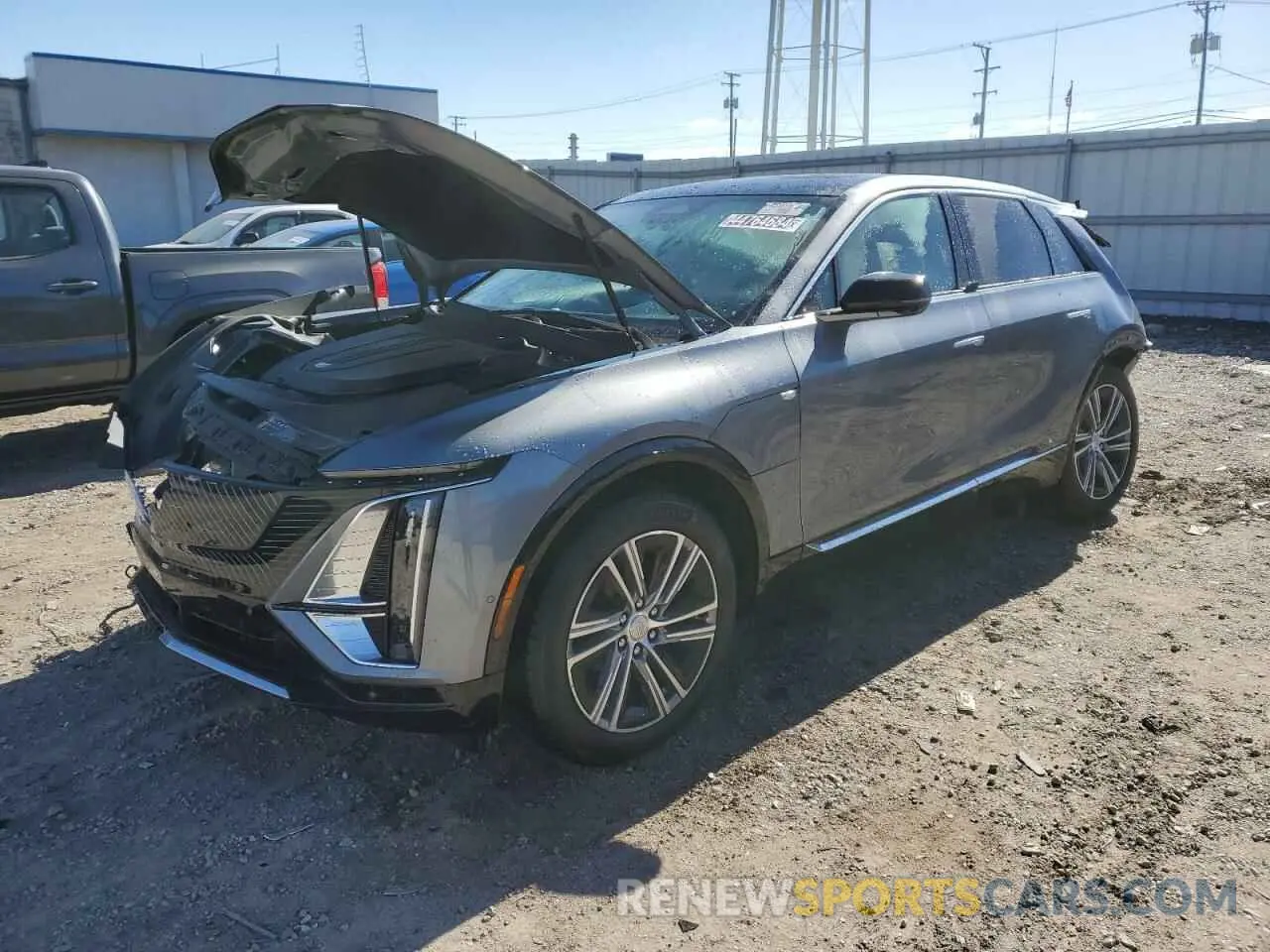 1 Photograph of a damaged car 1GYKPMRK5PZ000754 CADILLAC LYRIQ LUXU 2023