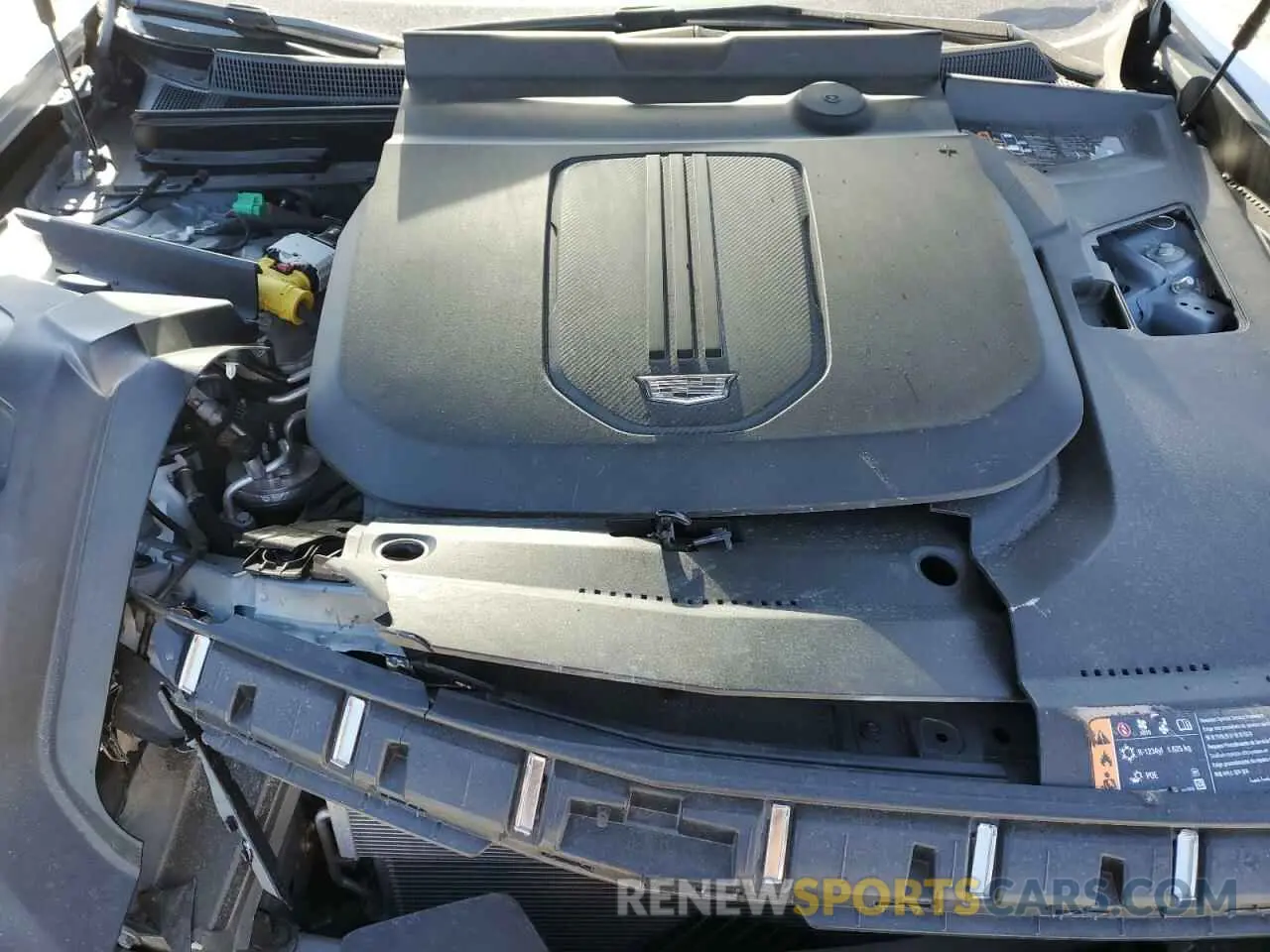 11 Photograph of a damaged car 1GYKPMRK5PZ000754 CADILLAC LYRIQ LUXU 2023