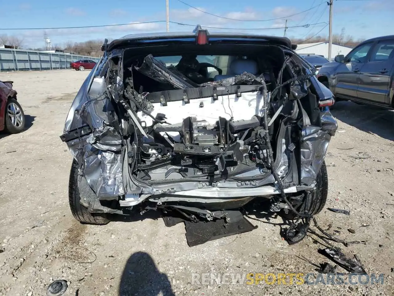 6 Photograph of a damaged car 1GYKPMRK5PZ000754 CADILLAC LYRIQ LUXU 2023