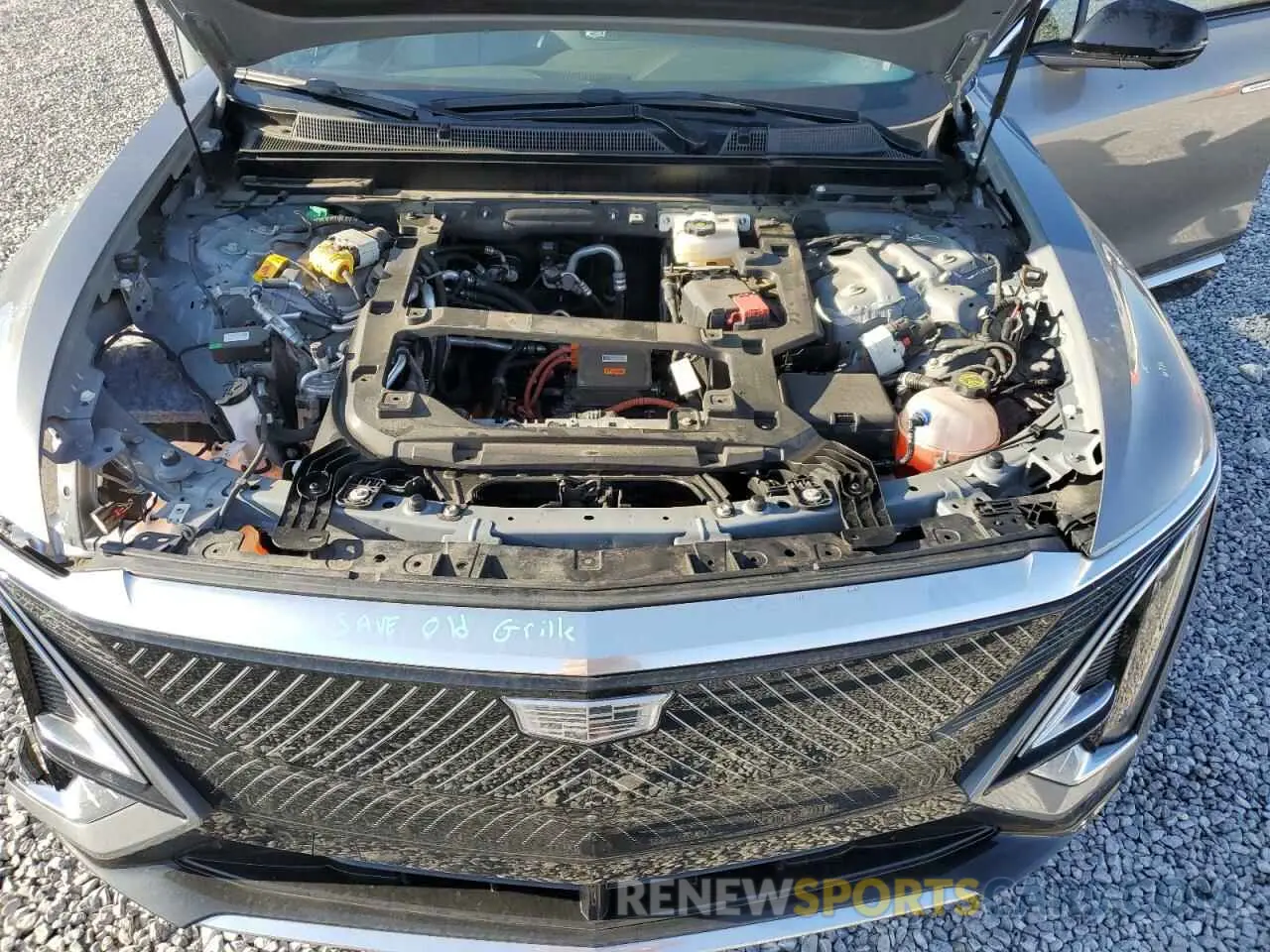 12 Photograph of a damaged car 1GYKPMRK8PZ001087 CADILLAC LYRIQ LUXU 2023