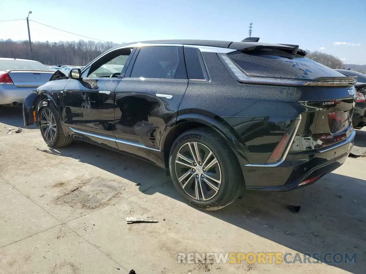 2 Photograph of a damaged car 1GYKPPRL4PZ003378 CADILLAC LYRIQ LUXU 2023