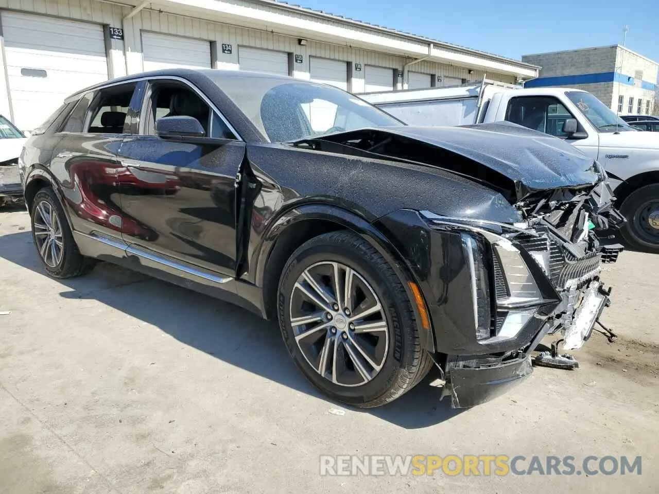 4 Photograph of a damaged car 1GYKPPRL4PZ003378 CADILLAC LYRIQ LUXU 2023
