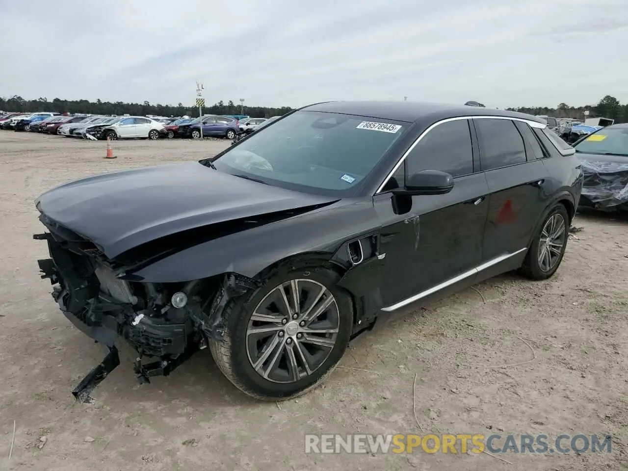 1 Photograph of a damaged car 1GYKPPRK1RZ137520 CADILLAC LYRIQ LUXU 2024