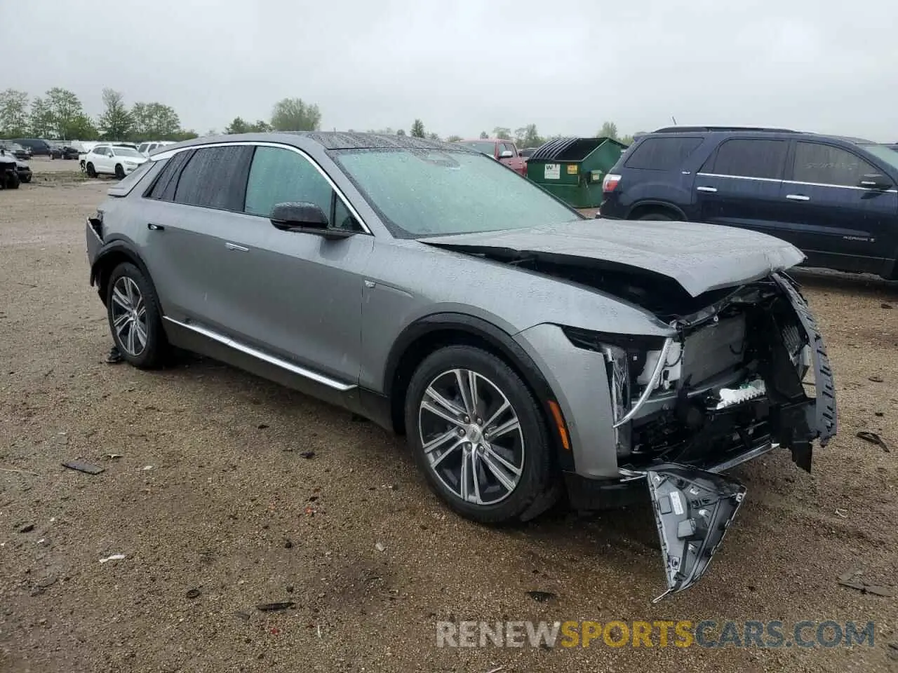 4 Photograph of a damaged car 1GYKPPRL2RZ109539 CADILLAC LYRIQ LUXU 2024