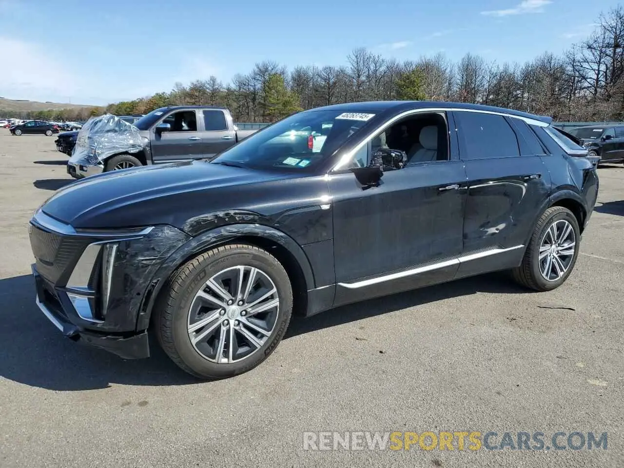 1 Photograph of a damaged car 1GYKPPRL6RZ139031 CADILLAC LYRIQ LUXU 2024