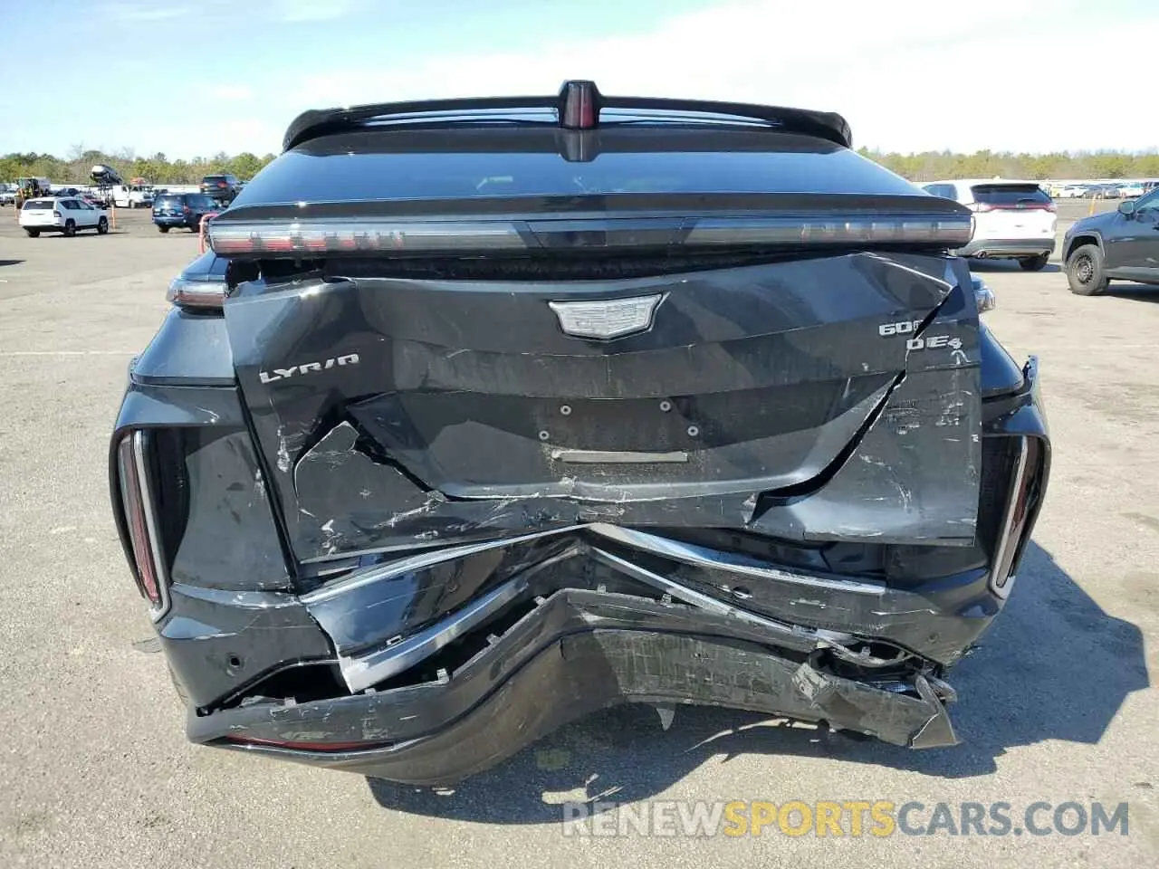 6 Photograph of a damaged car 1GYKPPRL6RZ139031 CADILLAC LYRIQ LUXU 2024