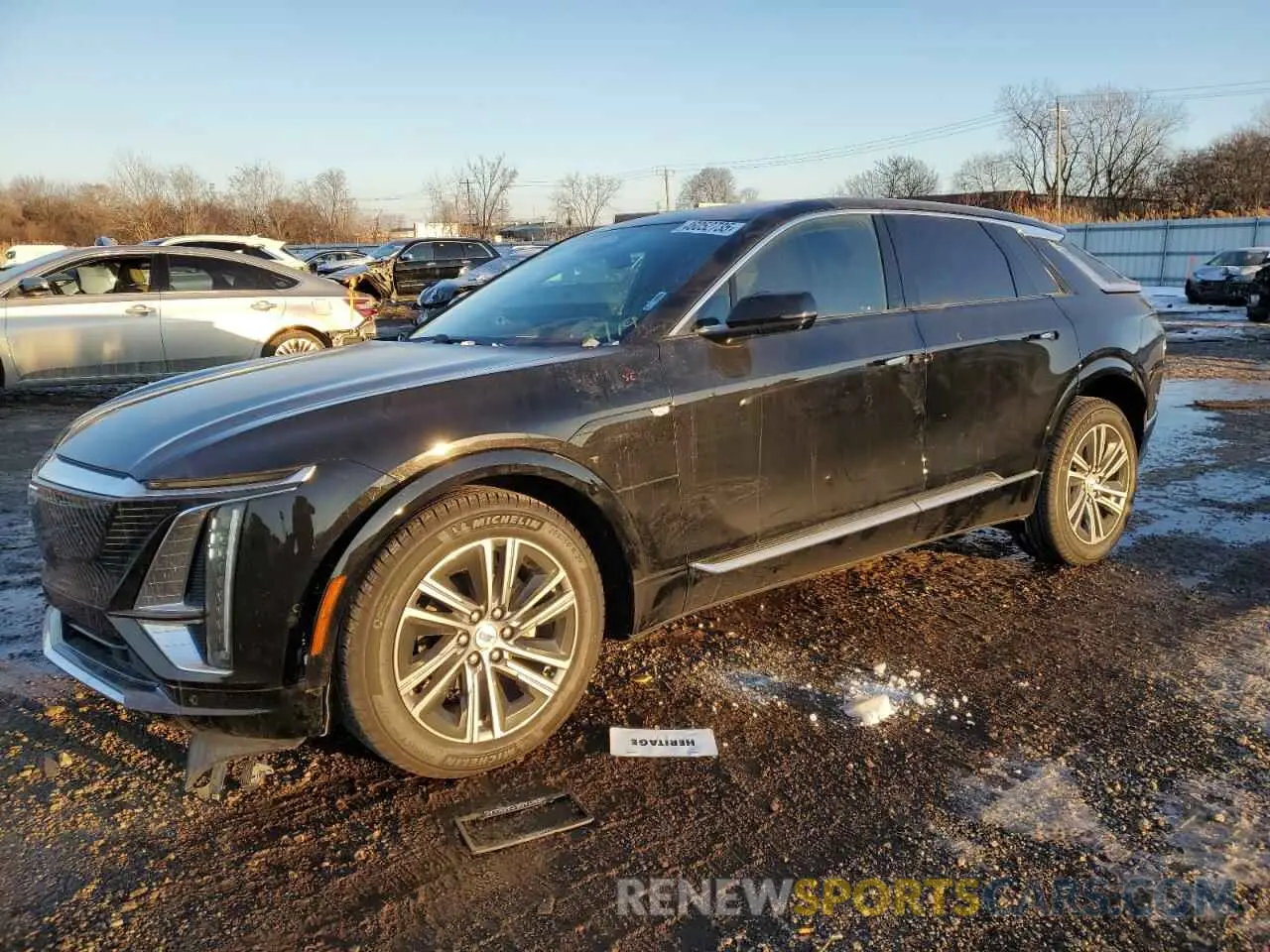 1 Photograph of a damaged car 1GYKPPRL9RZ125771 CADILLAC LYRIQ LUXU 2024
