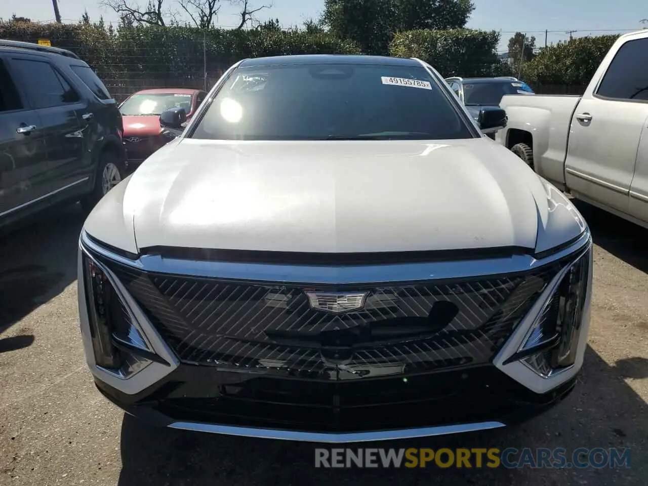 5 Photograph of a damaged car 1GYKPSRL9RZ120878 CADILLAC LYRIQ LUXU 2024