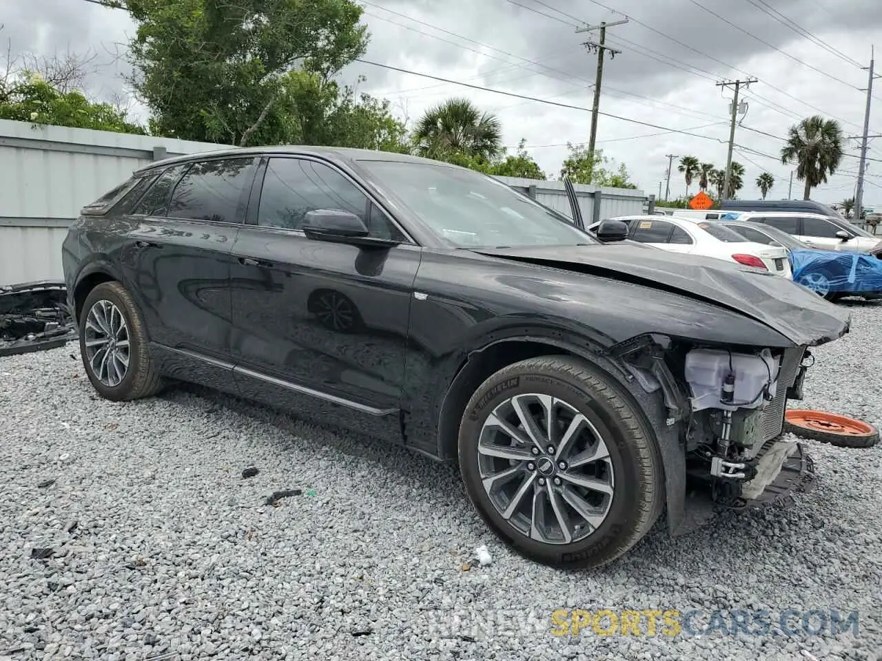 4 Photograph of a damaged car 1GYKPTRK4RZ108926 CADILLAC LYRIQ SPOR 2024