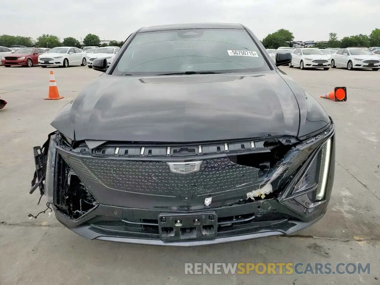 5 Photograph of a damaged car 1GYKPTRL4RZ143409 CADILLAC LYRIQ SPOR 2024