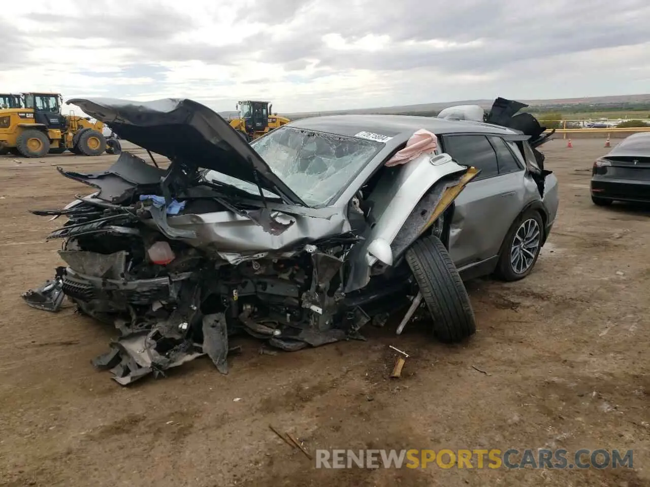 1 Photograph of a damaged car 1GYKPTRL8RZ109747 CADILLAC LYRIQ SPOR 2024