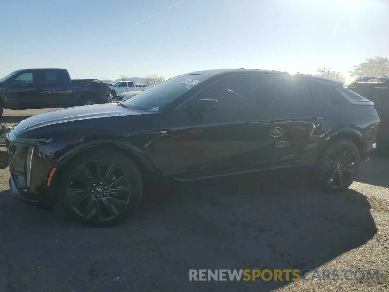 1 Photograph of a damaged car 1GYKPWRL2RZ128893 CADILLAC LYRIQ SPOR 2024