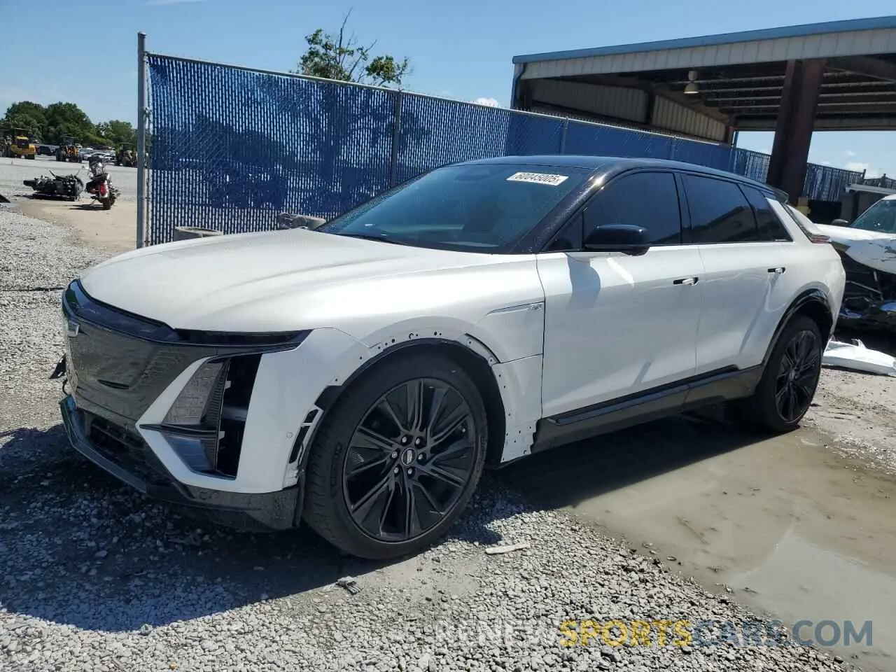 1 Photograph of a damaged car 1GYKPYRL1SZ301255 CADILLAC LYRIQ SPOR 2025