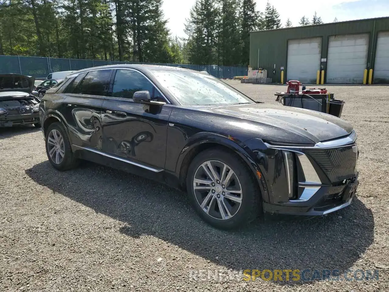 4 Photograph of a damaged car 1GYKPMRK0RZ103700 CADILLAC LYRIQ TECH 2024