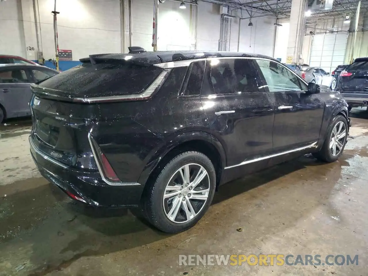 3 Photograph of a damaged car 1GYKPMRL1RZ143146 CADILLAC LYRIQ TECH 2024