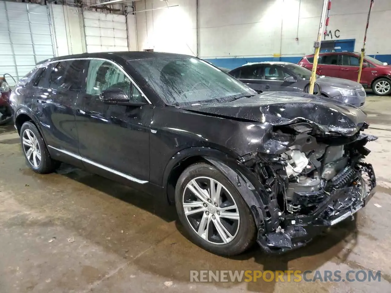 4 Photograph of a damaged car 1GYKPMRL1RZ143146 CADILLAC LYRIQ TECH 2024