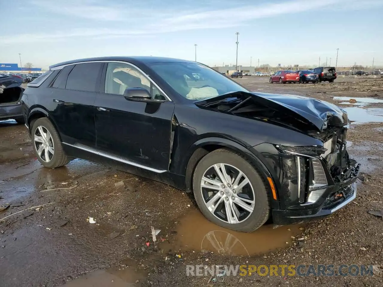 4 Photograph of a damaged car 1GYKPMRL5RZ138208 CADILLAC LYRIQ TECH 2024