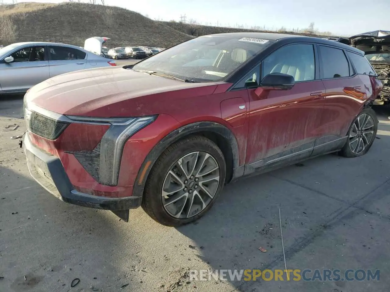 1 Photograph of a damaged car 3GYK3GMR7SS146659 CADILLAC OPTIQ SPOR 2025
