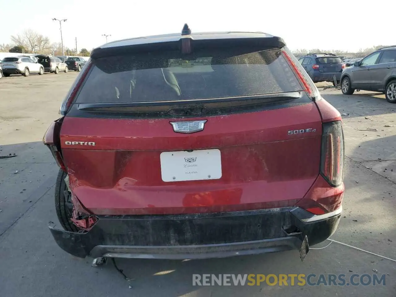 6 Photograph of a damaged car 3GYK3GMR7SS146659 CADILLAC OPTIQ SPOR 2025