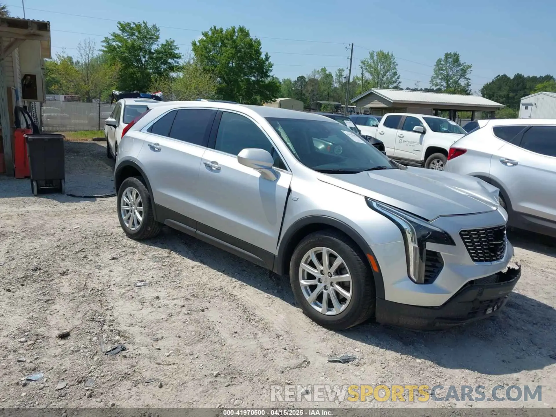 1 Photograph of a damaged car 1GYAZAR43KF211662 CADILLAC XT4 2019